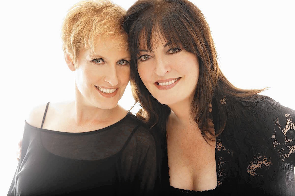 Courtesy Photo Sisters Liz and Ann Hampton Callaway will perform their internationally renowned act, “Sibling Revelry” in March. Courtesy photo.