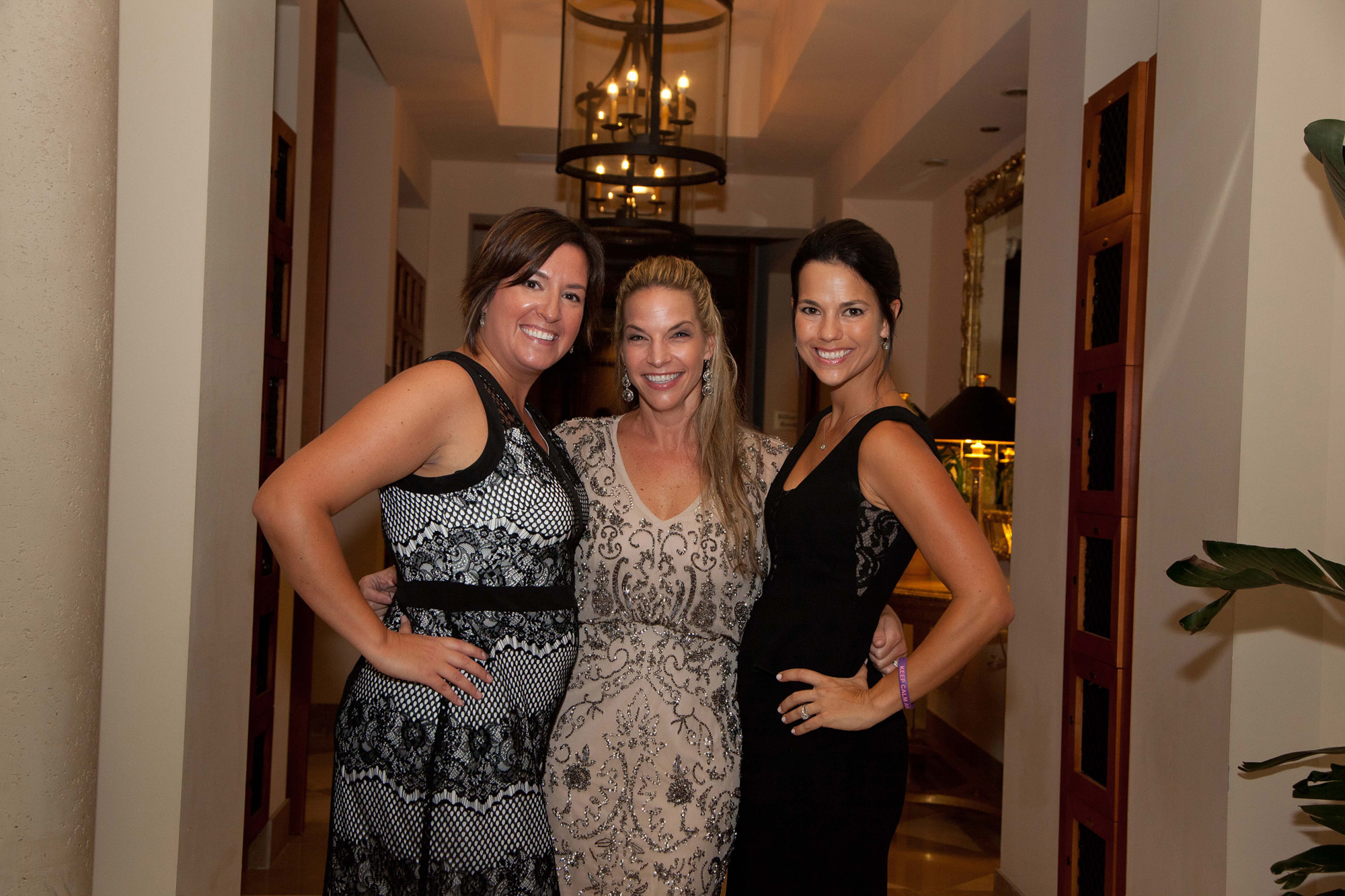 Lakewood Ranch Moms Group President Jill Bennett and Alana Blasewitz, gala event coordinators, and Karen Moore, president of the Love McKinley Foundation. Courtesy photo.