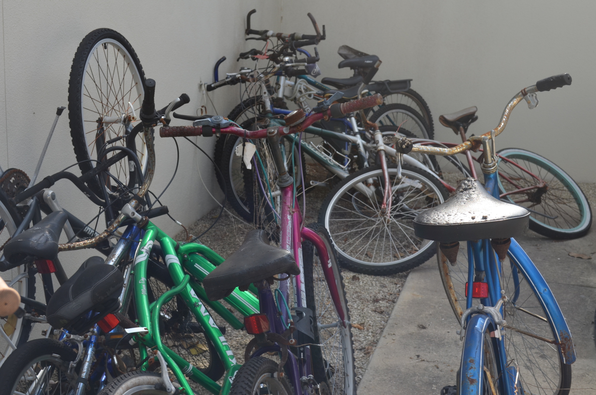 More than a dozen bikes have been turned into the Longboat Key Police Department. Terry O'Connor