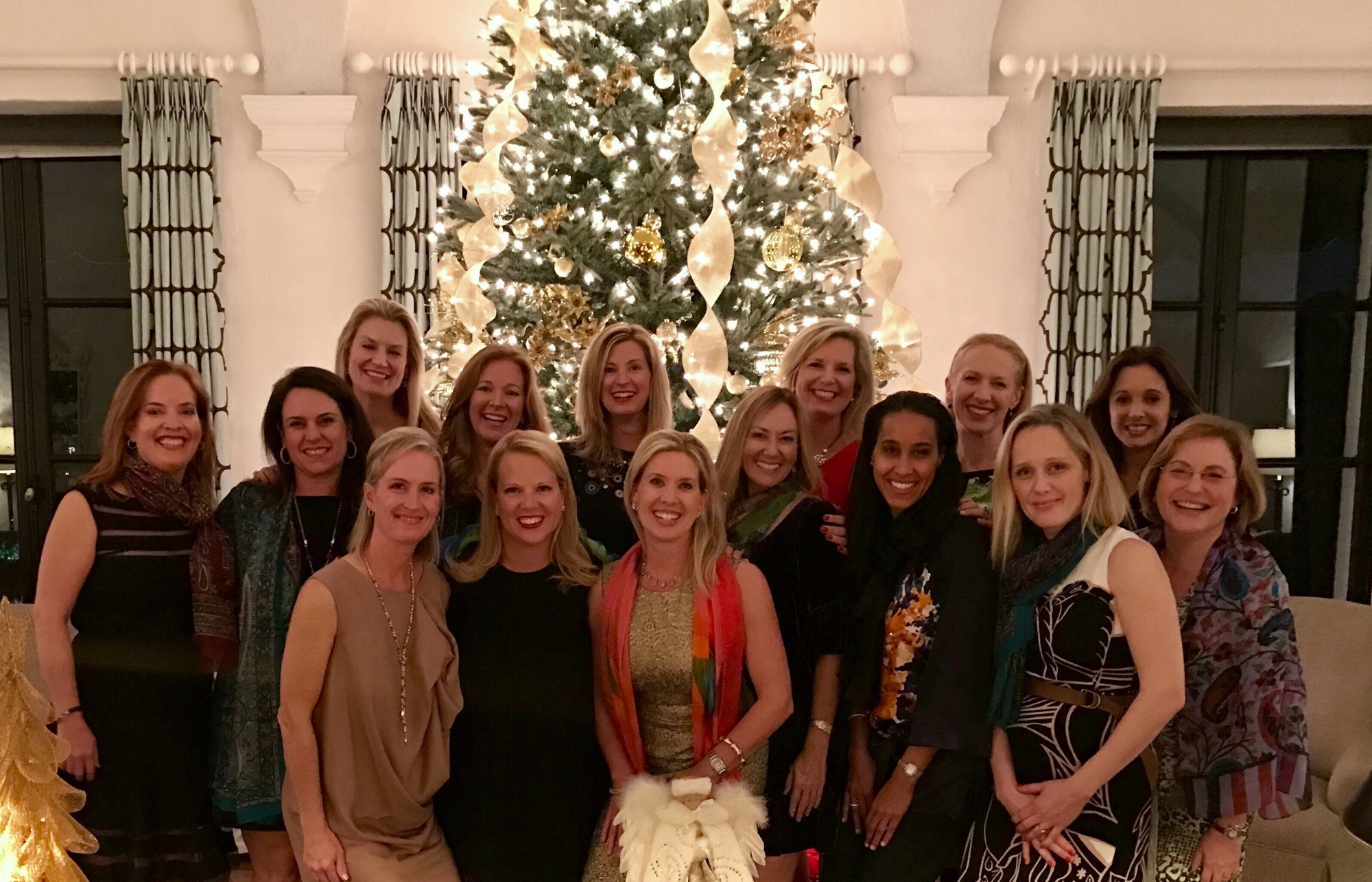 The Literary Lovelies held their annual holiday party at The Field Club on Dec. 14. Photo courtesy of Jamie Becker