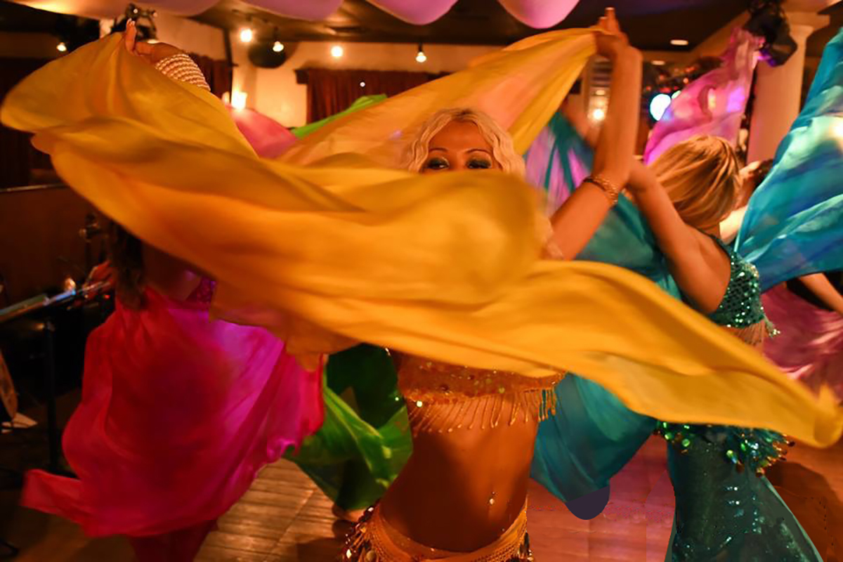 Tahja Harrison enjoys the social nature of belly dancing and its roots in Middle Eastern homes and villages.