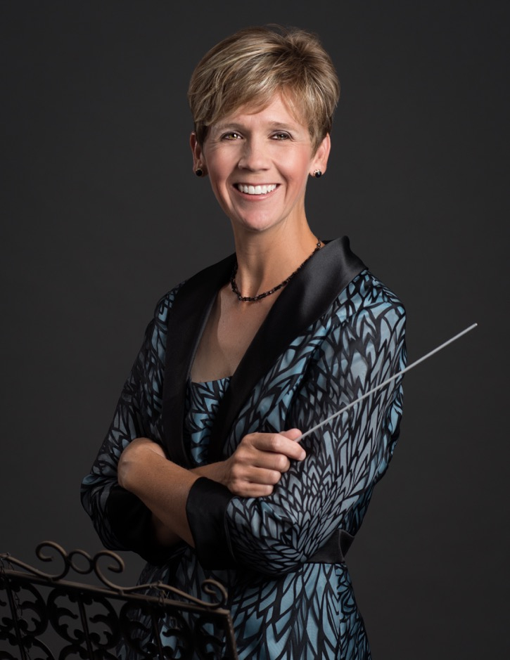 Robyn Bell, conductor of the Pops Orchestra of Bradenton and Sarasota, was drawn to Mooke's cutting-edge approach to music. Courtesy.