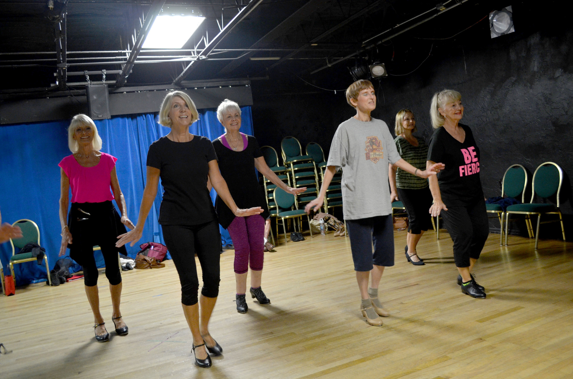 The Players Follies members rehearse for seven months in preparation for their annual musical revue.