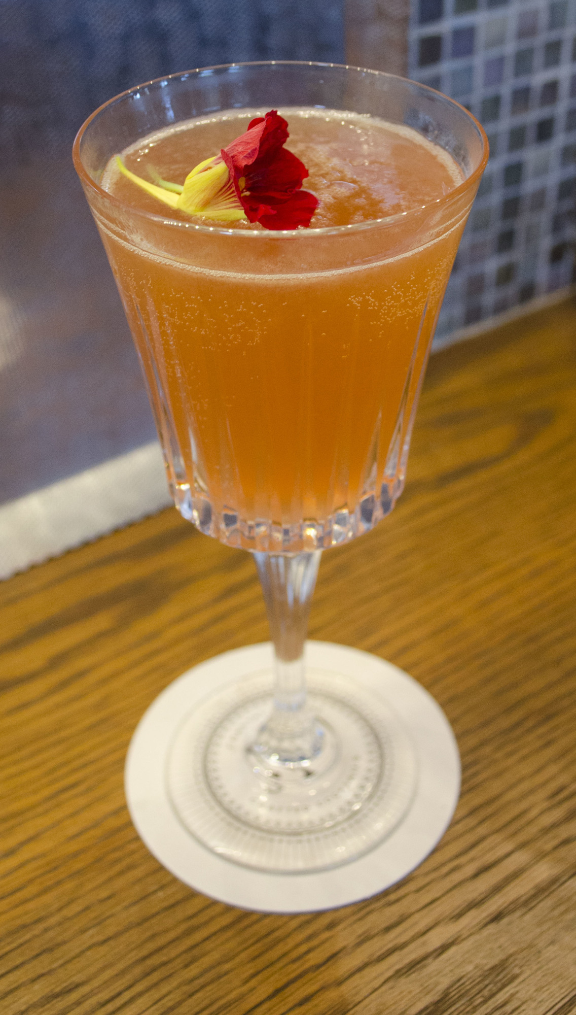 The Sonic Bloom is one of the only sparkling beverages on the spring menu. Photo by Niki Kottmann