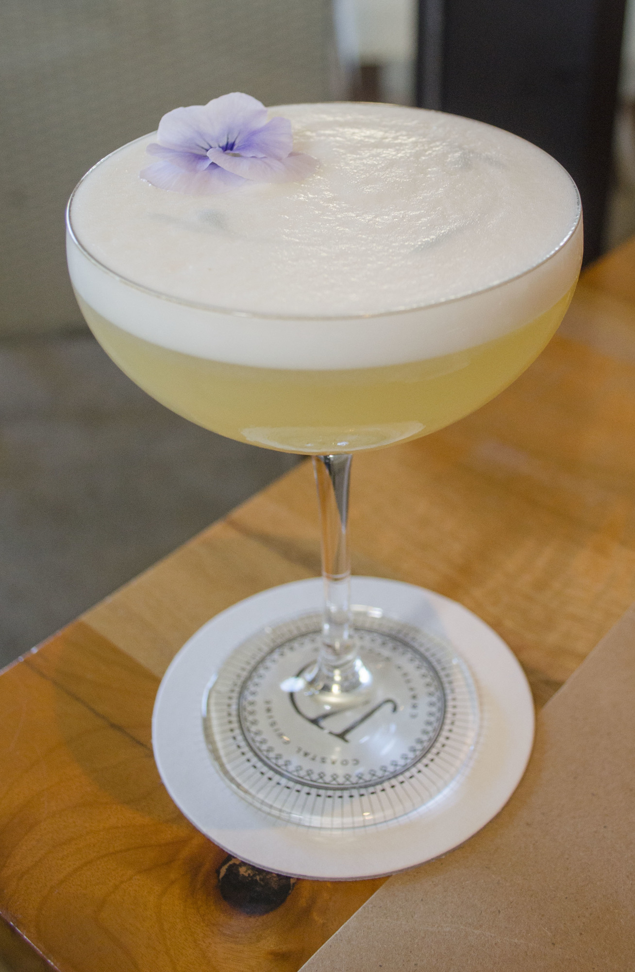 The Southern Hospitality is one of the more frothy drinks on the spring menu. Photo by Niki Kottmann