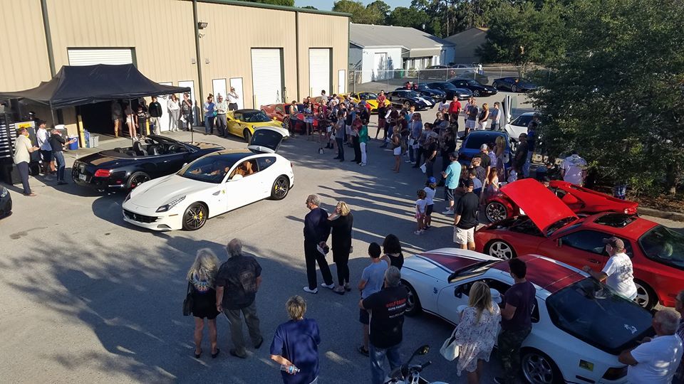 The Exotic Car Show on May 7 drew 150 people — Photo courtesy of Mya Widmyer