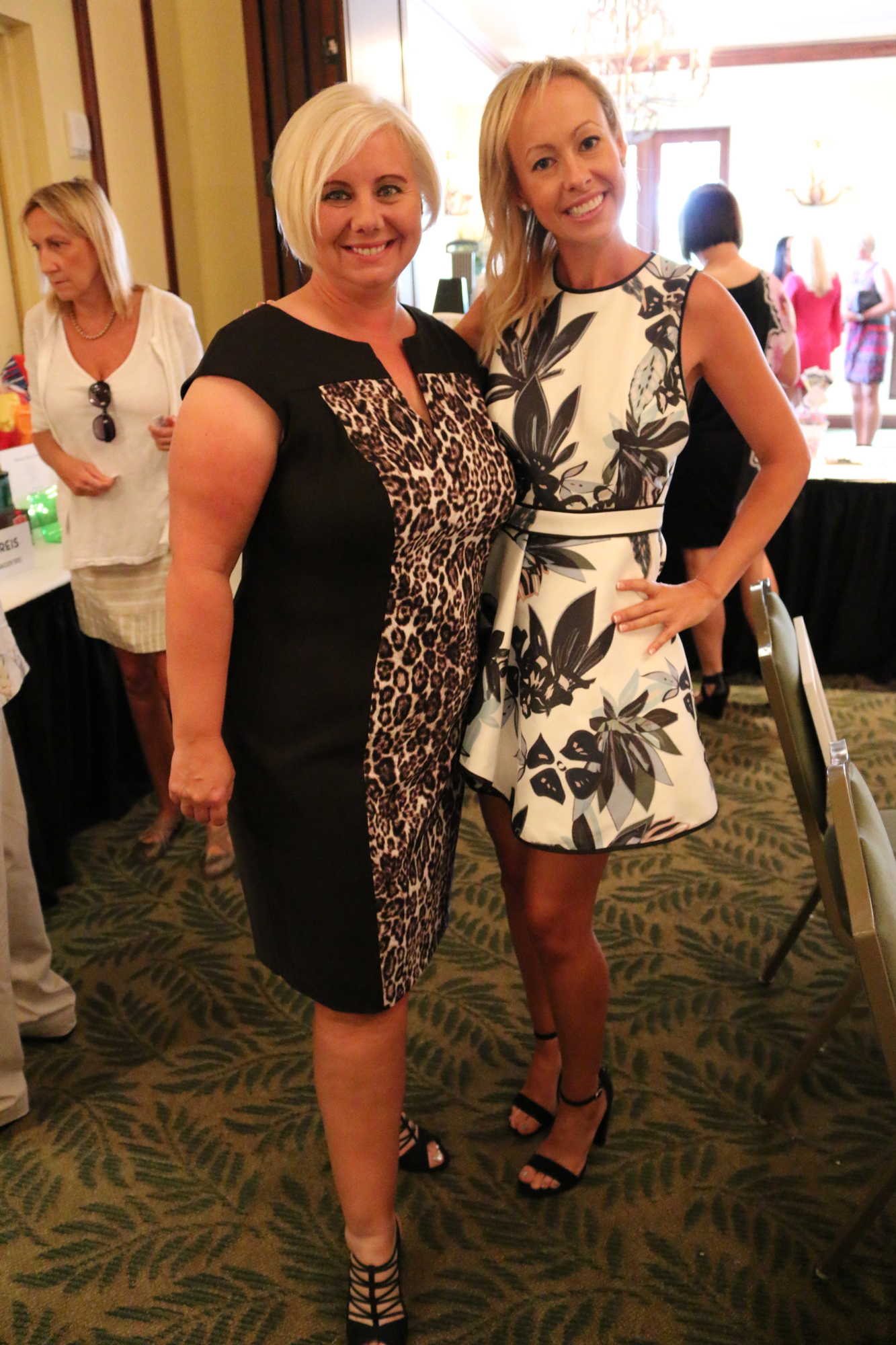 Parent Michelle Lea and PA Spring Luncheon Chair and Parent Daria Spina — Photo courtesy of Terri Medina