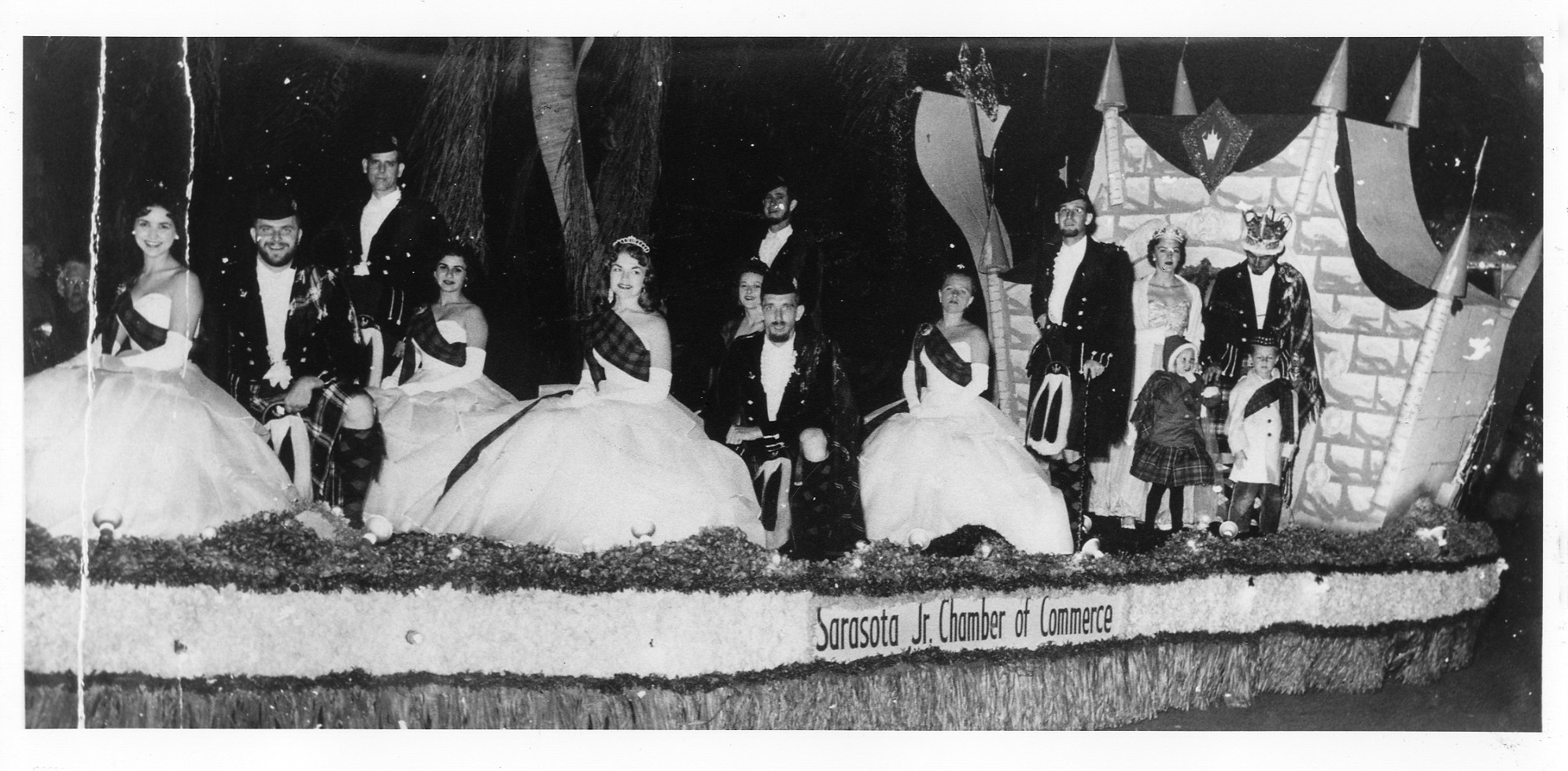 The event committee plans to use several old archived photos from various Sarasota events for the décor at Throwback Gala: Sarasota Through the Years. Photo courtesy of Sarasota County Historical Resources