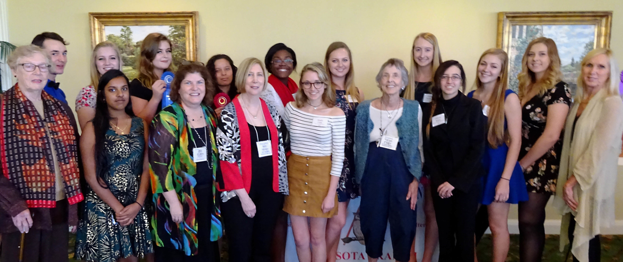 Every year the Sarasota Pen Women give out several scholarships to graduating high school seniors in Sarasota and Manatee counties. Photo by Polly Curran