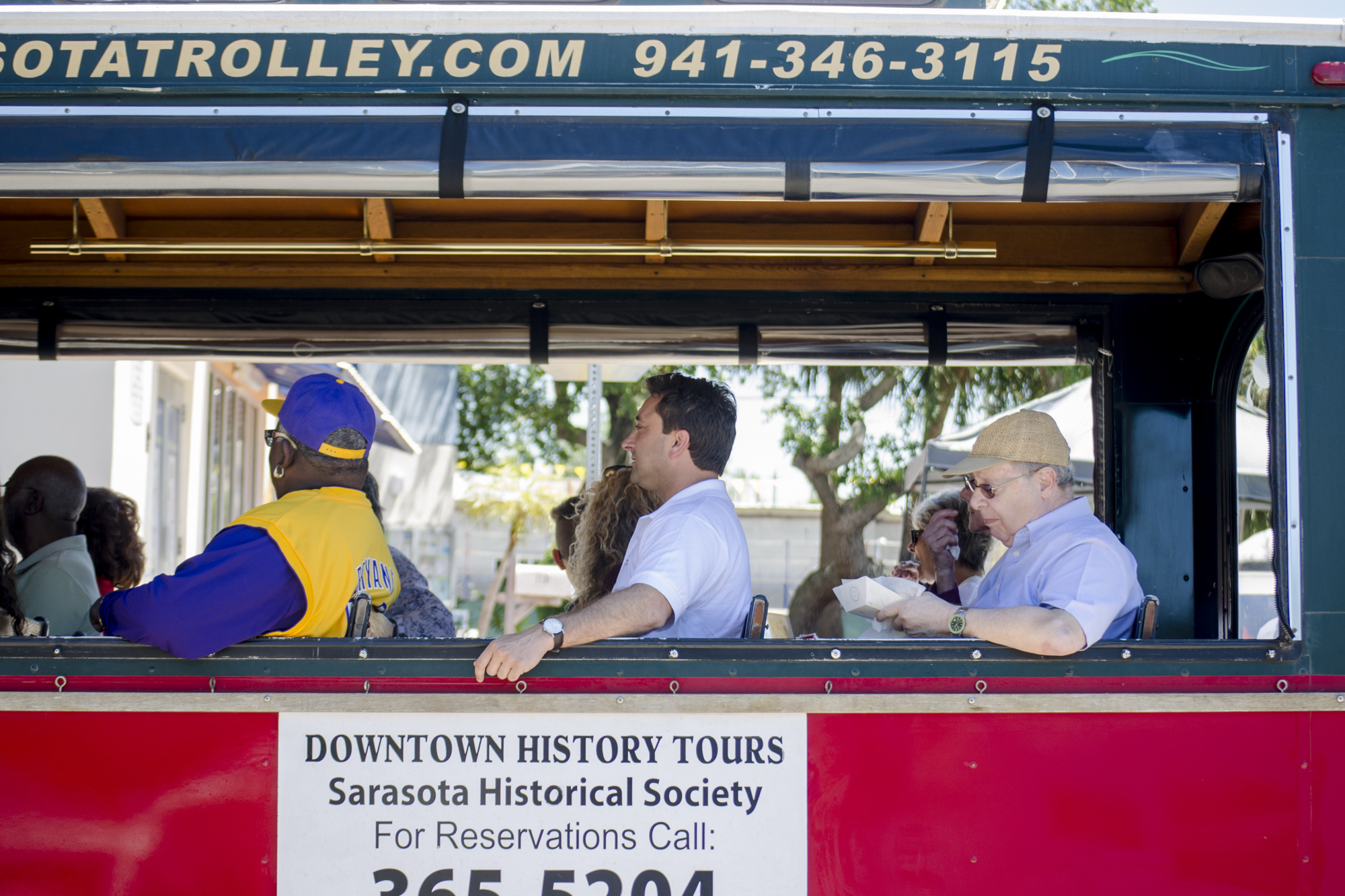 Trolley tours of Newtown was a project that received funding from the Neighborhood Initiative Grant Program last year, to showcase the community's history.