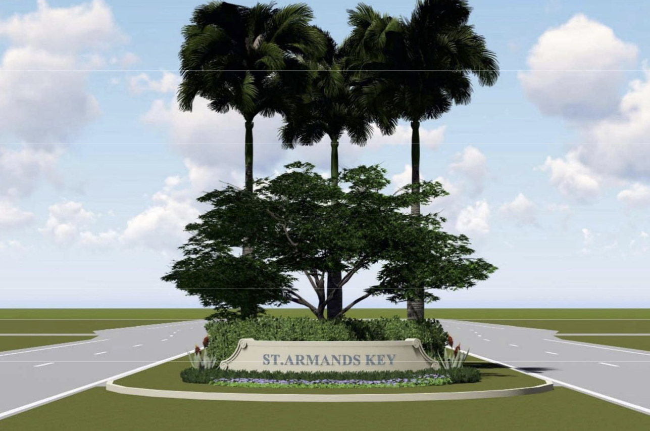 The project will also include the installation of gateway signs at entry points to St. Armands Circle.