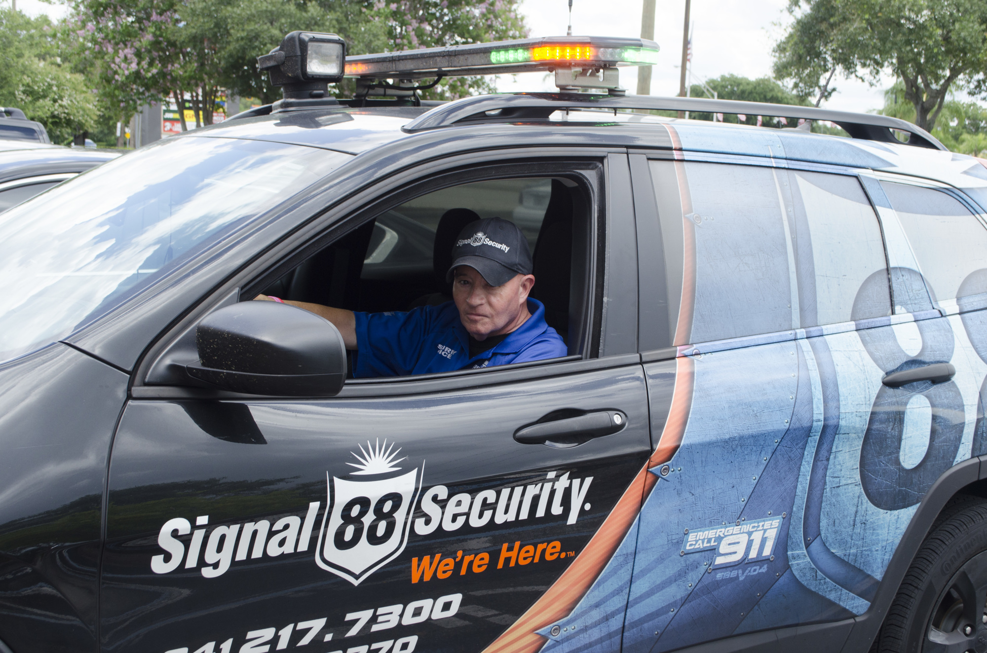 Stouffer has been working as a security officer or Signal 88 of Sarasota for more than four months now.