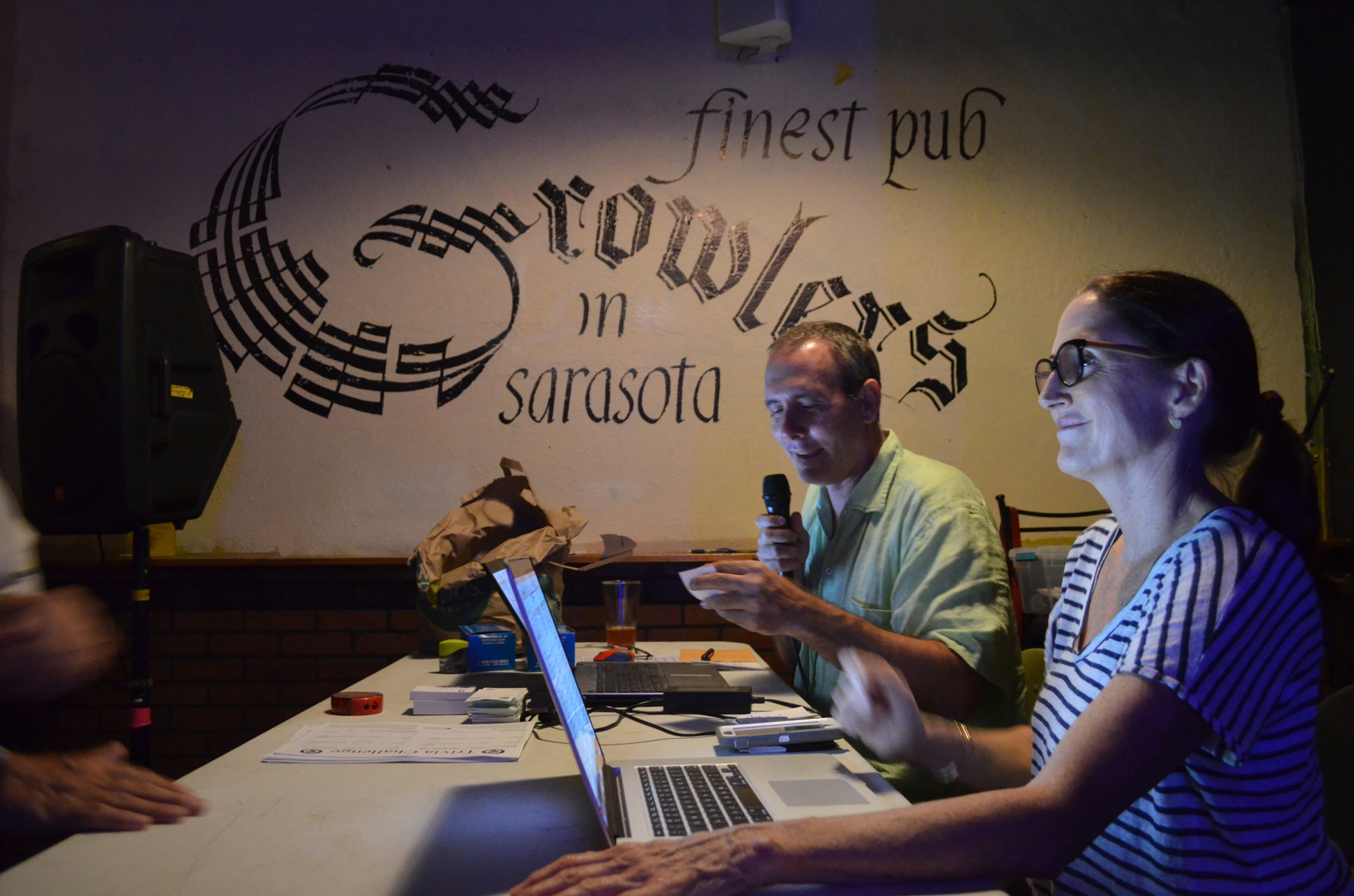 In the days following Hurricane Irma, Growler's Pub has become a place for neighborhood residents to enlist and offer help, as well as find a sense of normalcy.