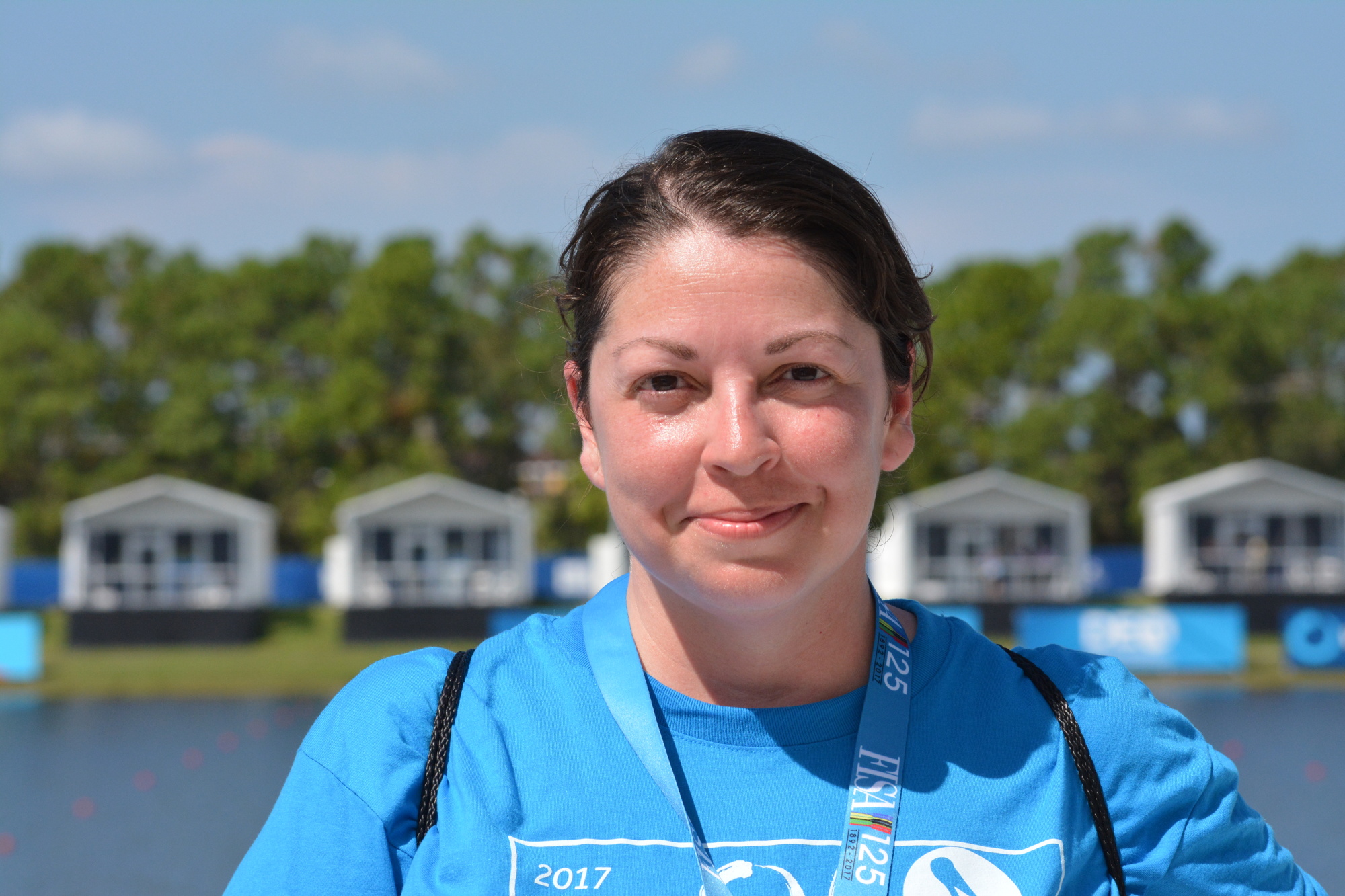 Palm Aire's Dianne Fisher  is the captain of the access control team at the championships.