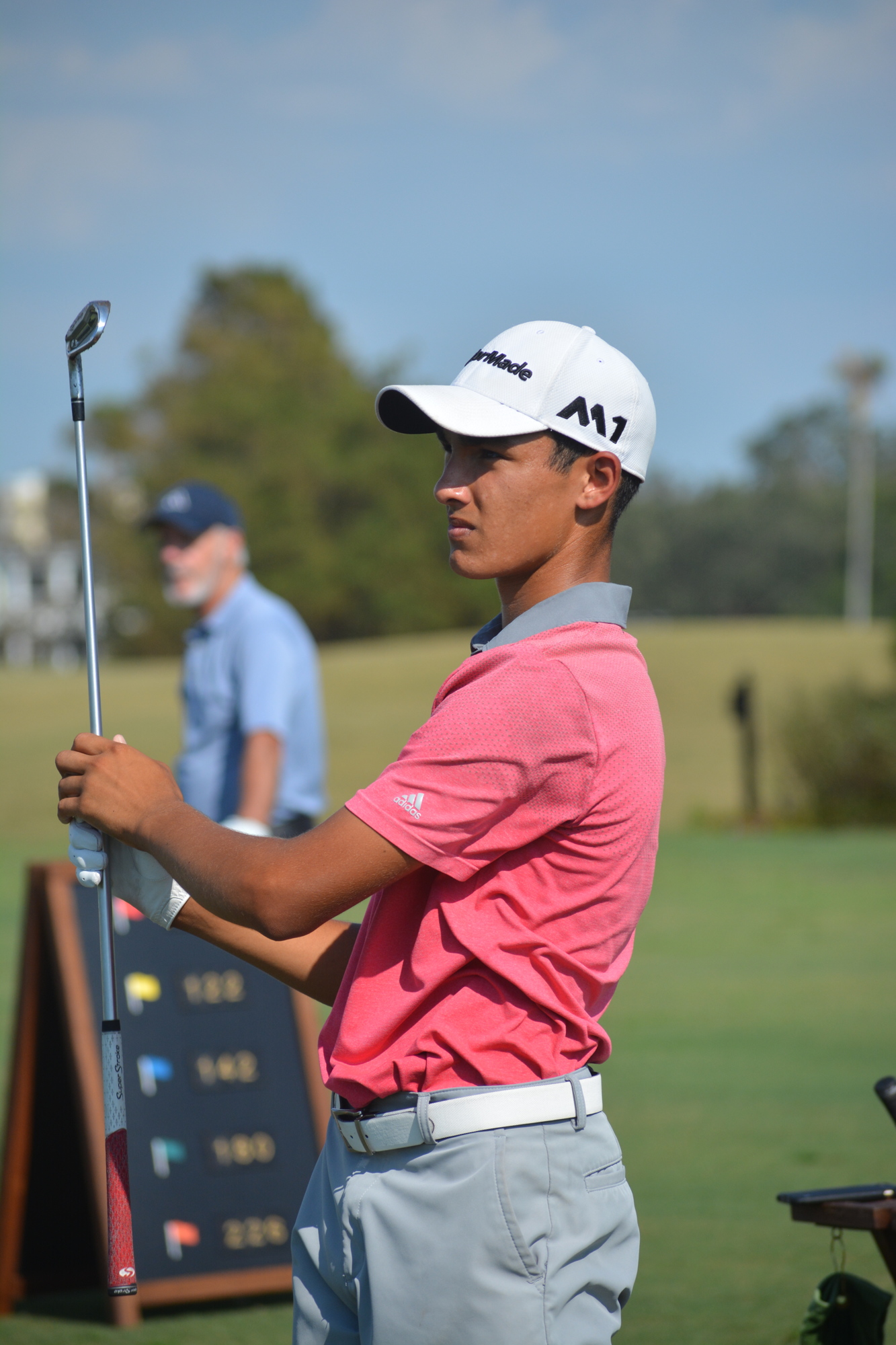 Noah Kumar is one of three lefties on the team.