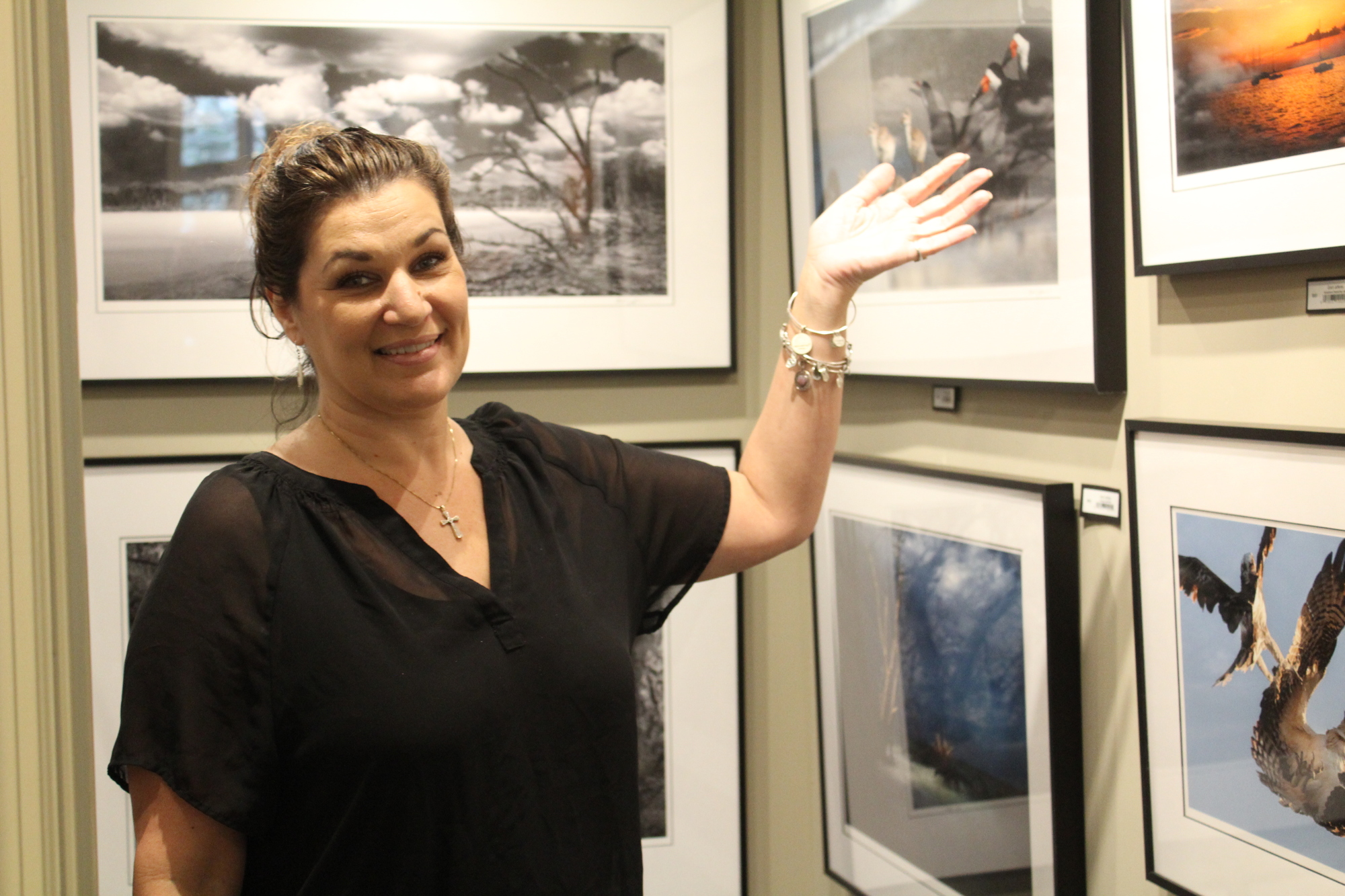 J&J Gallery Owner Jennifer Perry brought an art gallery with a variety of different art, including photography, to Main Street at Lakewood Ranch.