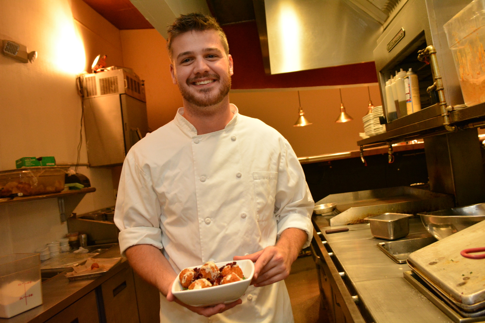 Polo Grill and Bar Executive Chef Jaryd Hearn says croquettes are a simple way to reuse leftovers.