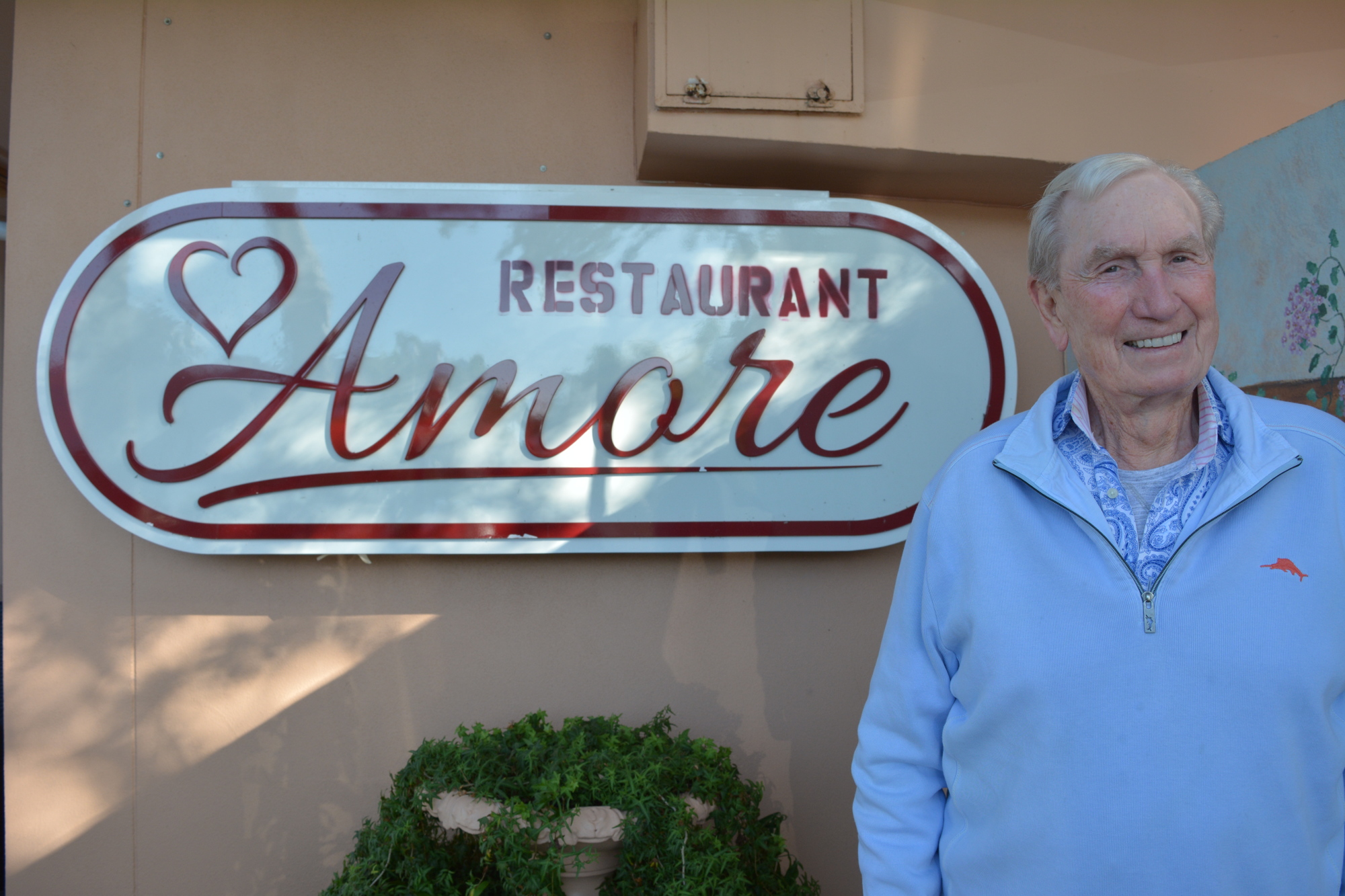 Amore closed on Longboat then reopened in Sarasota in 2017.