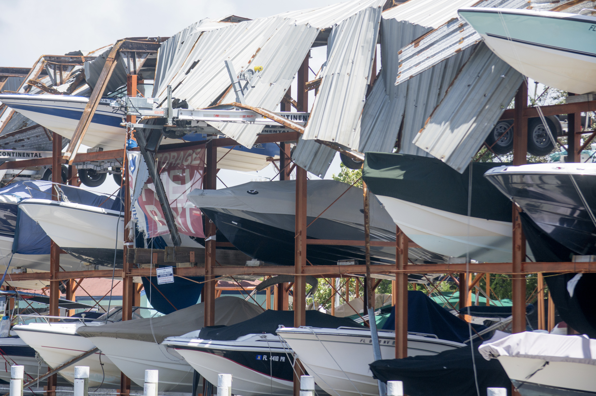 While not as significant as many feared, Hurricane Irma still damaged Sarasota.