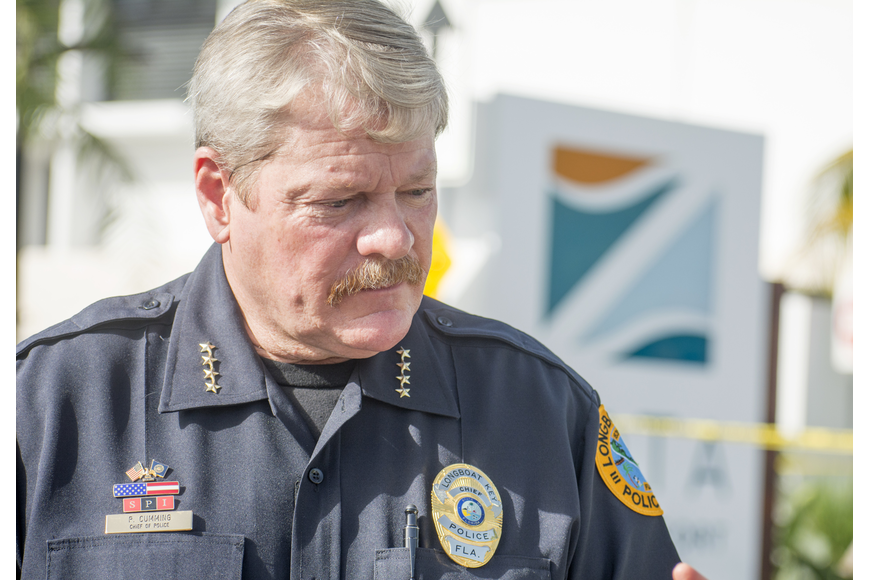 Longboat Key Police Chief Pete Cumming was on scene the day of the shooting and helped lead the investigation that identified Darryl Hanna Jr. as the suspect.