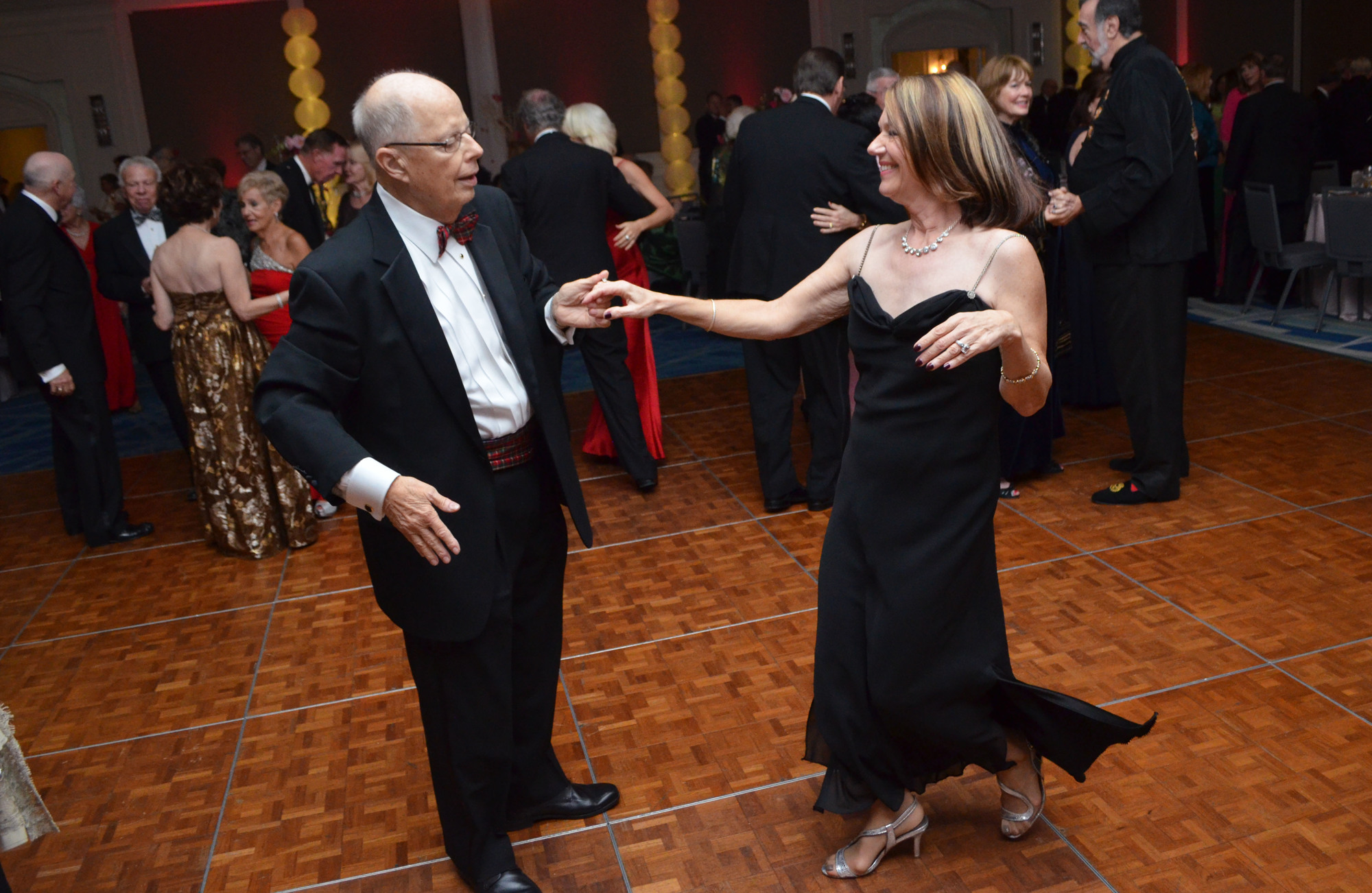 Dr. Ed Williams dances with Nancy Hewett at The Opera Gala on Jan. 21, 2017. Photo by Niki Kottmann