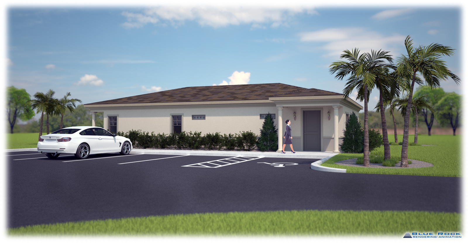 This rendering shows the exterior of the mikvah, to be located on Chabad of Bradenton and Lakewood Ranch's five-acre campus on Lorraine Road.