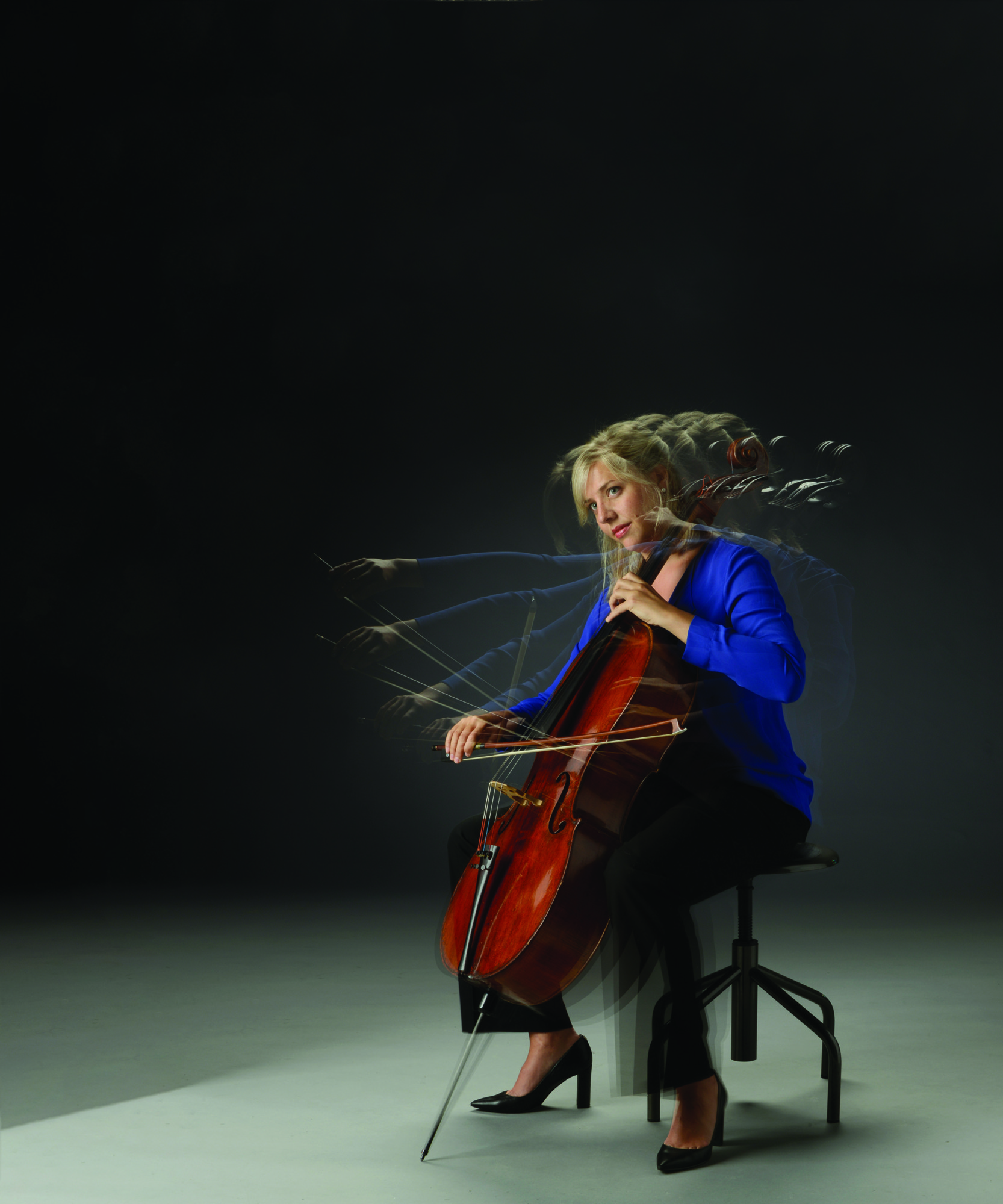 Natalie Helm, principal cellist, was featured in the concert. Courtesy image