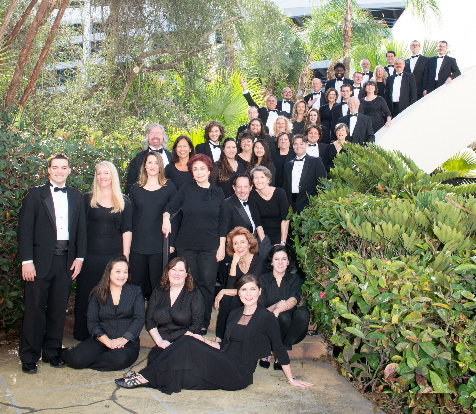 Choral Artists of Sarasota sings with Sarasota Young Voices for one section of the piece, and for another, the young voices are on their own. Courtesy photo