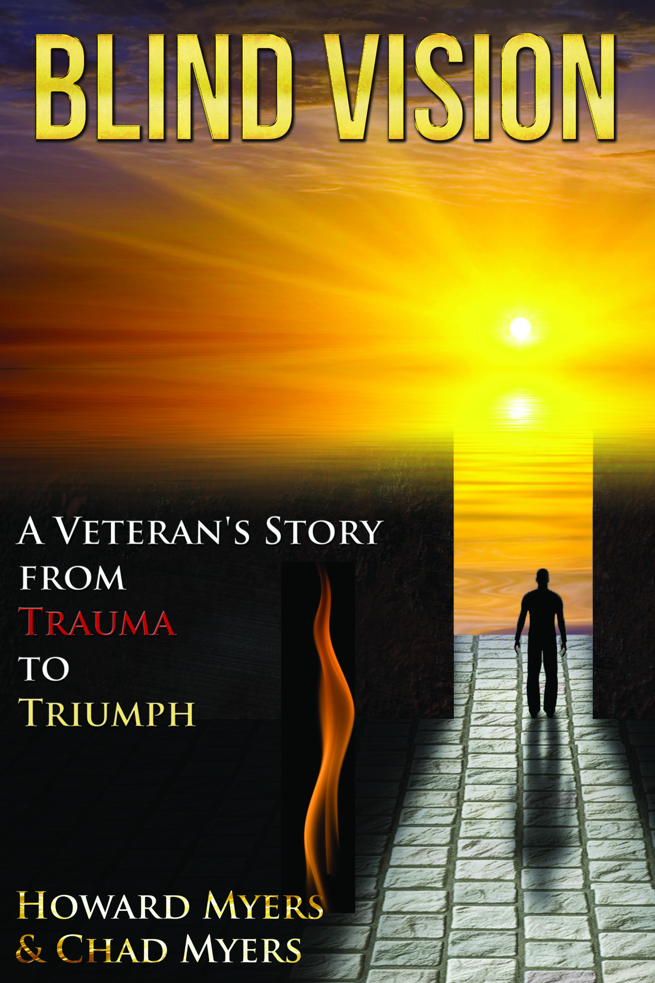 Howard Myers was blinded in Vietnam, so the book tells of his comeback.  Courtesy photo