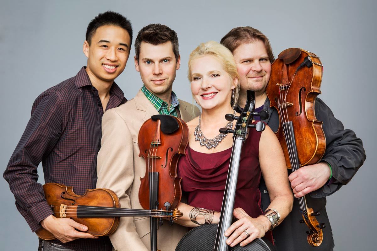 Ethel musicians Corin Lee, Kip Jones, Dorothy Lawson and Ralph Farris — Courtesy photo