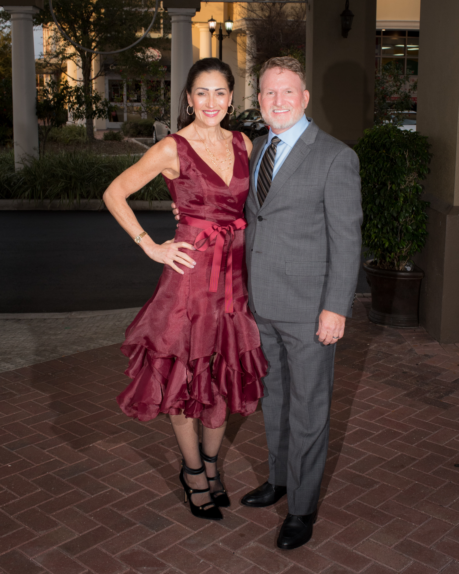 Terri Prechtl and Chairman Brad Prechtl, honorees of Party Under the Stars