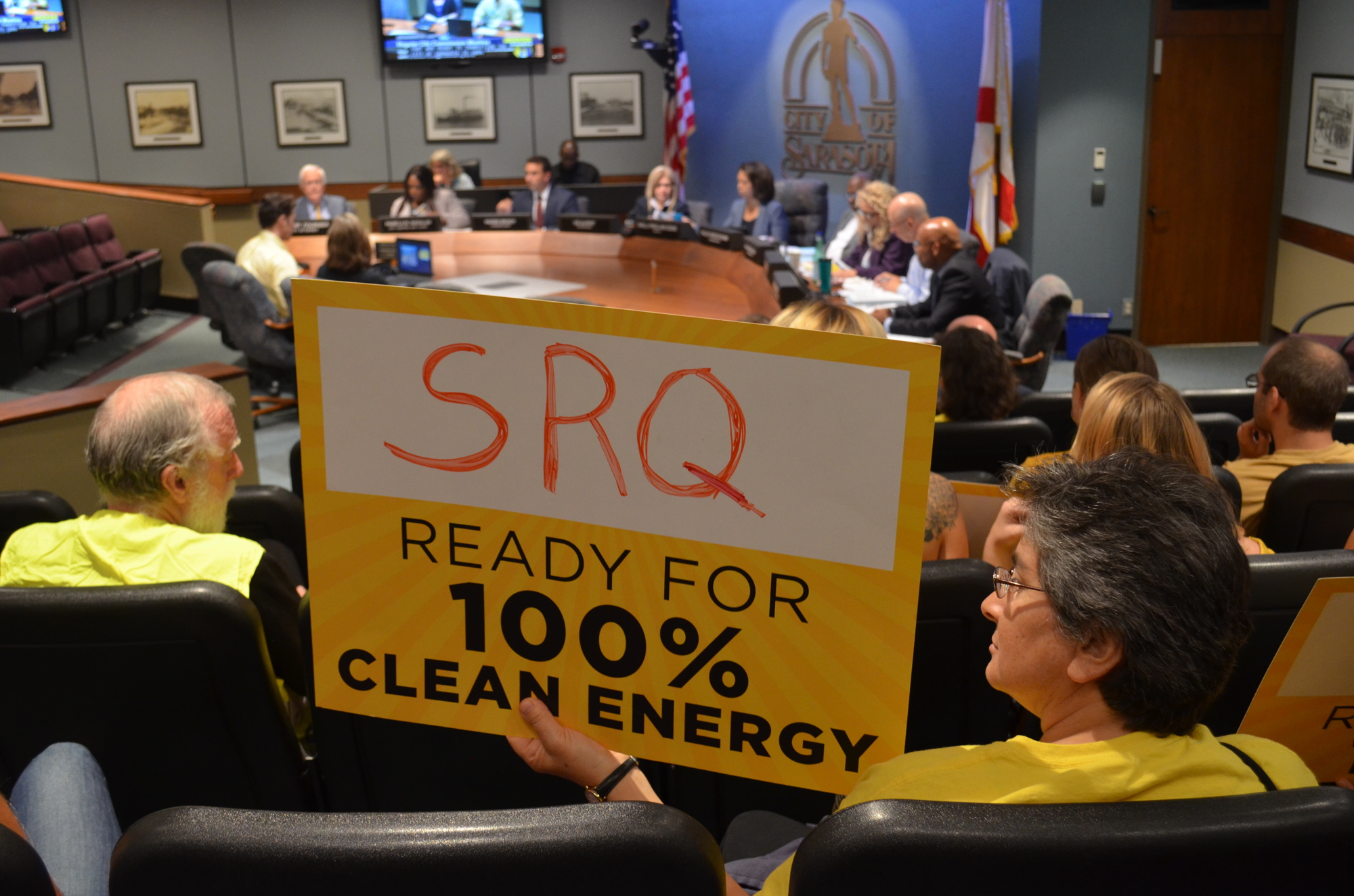 Some residents see City Commission meetings as a crucial opportunity to make a public stance on an important issue.