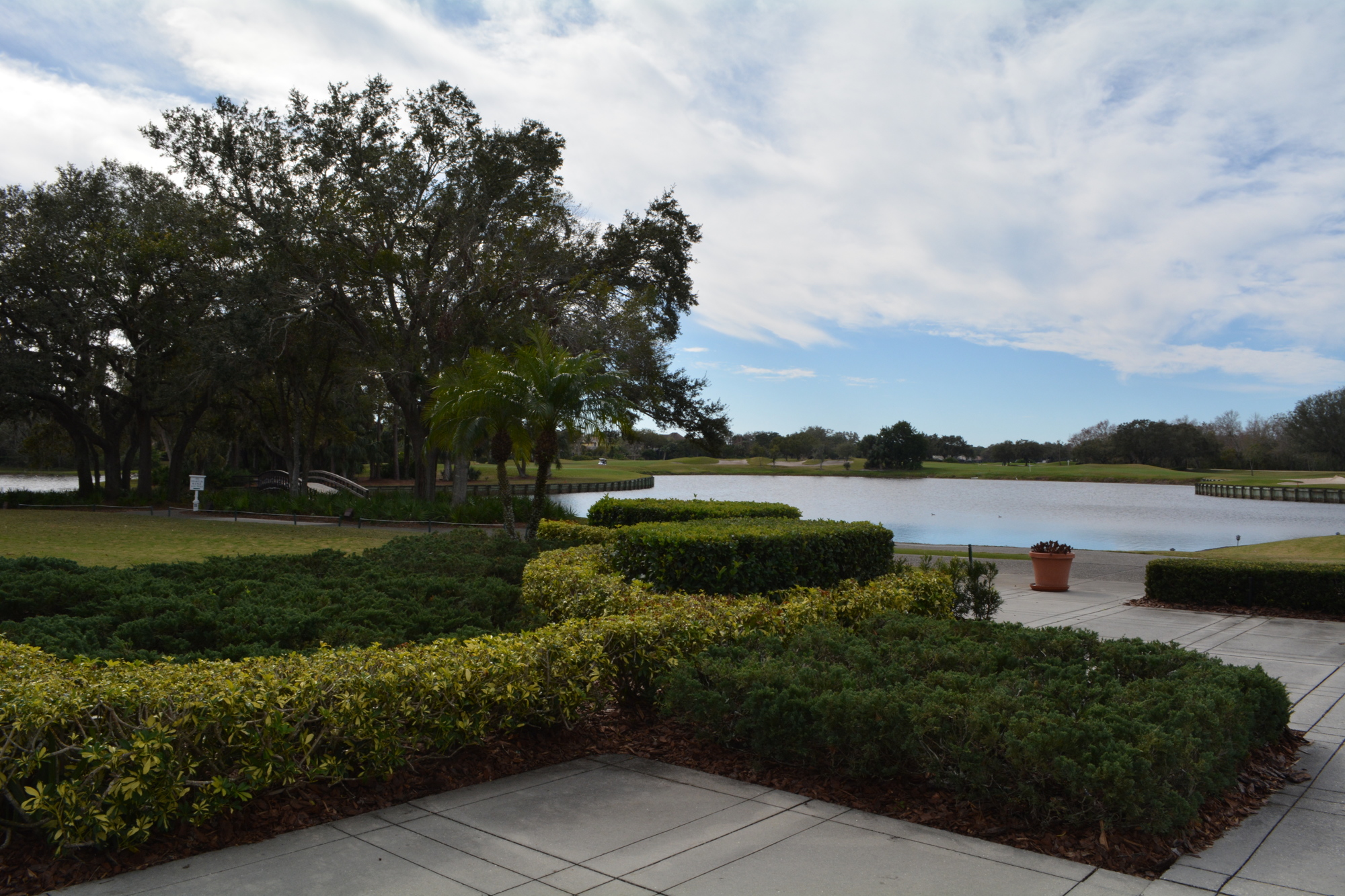 University Park Country Club has 266 acres including its amenity center and golf course.
