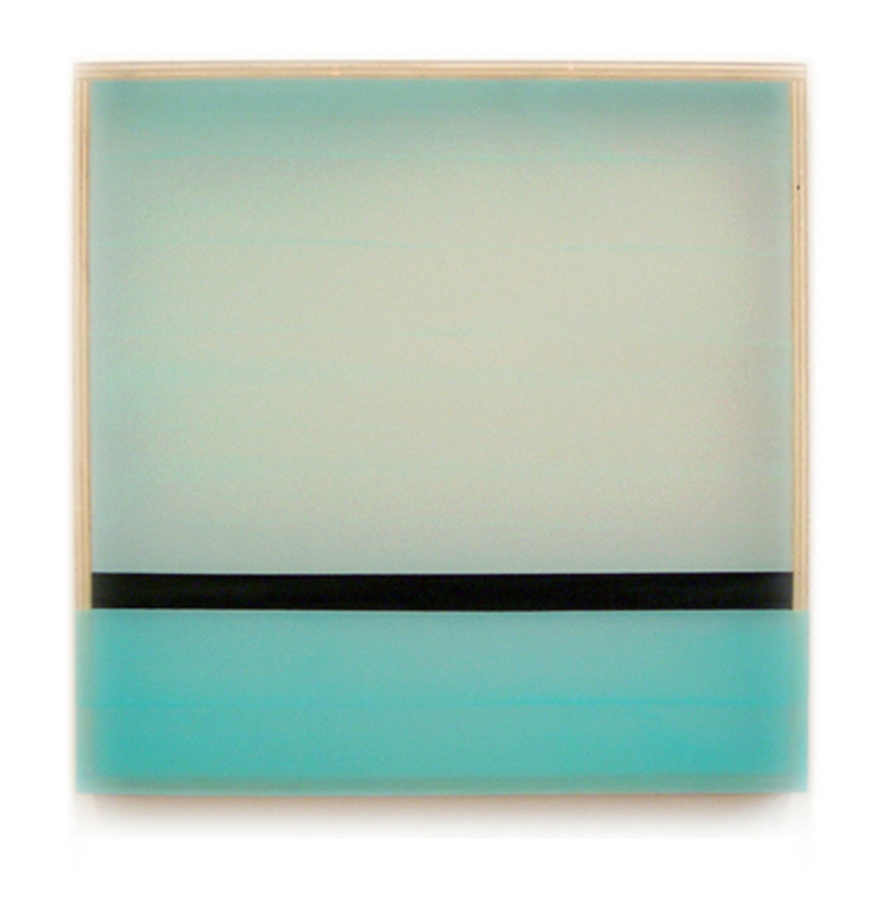 “Departed (2006)” is one of several of Heather Hutchison’s works that are inspired by the color of water and sky. Courtesy photo