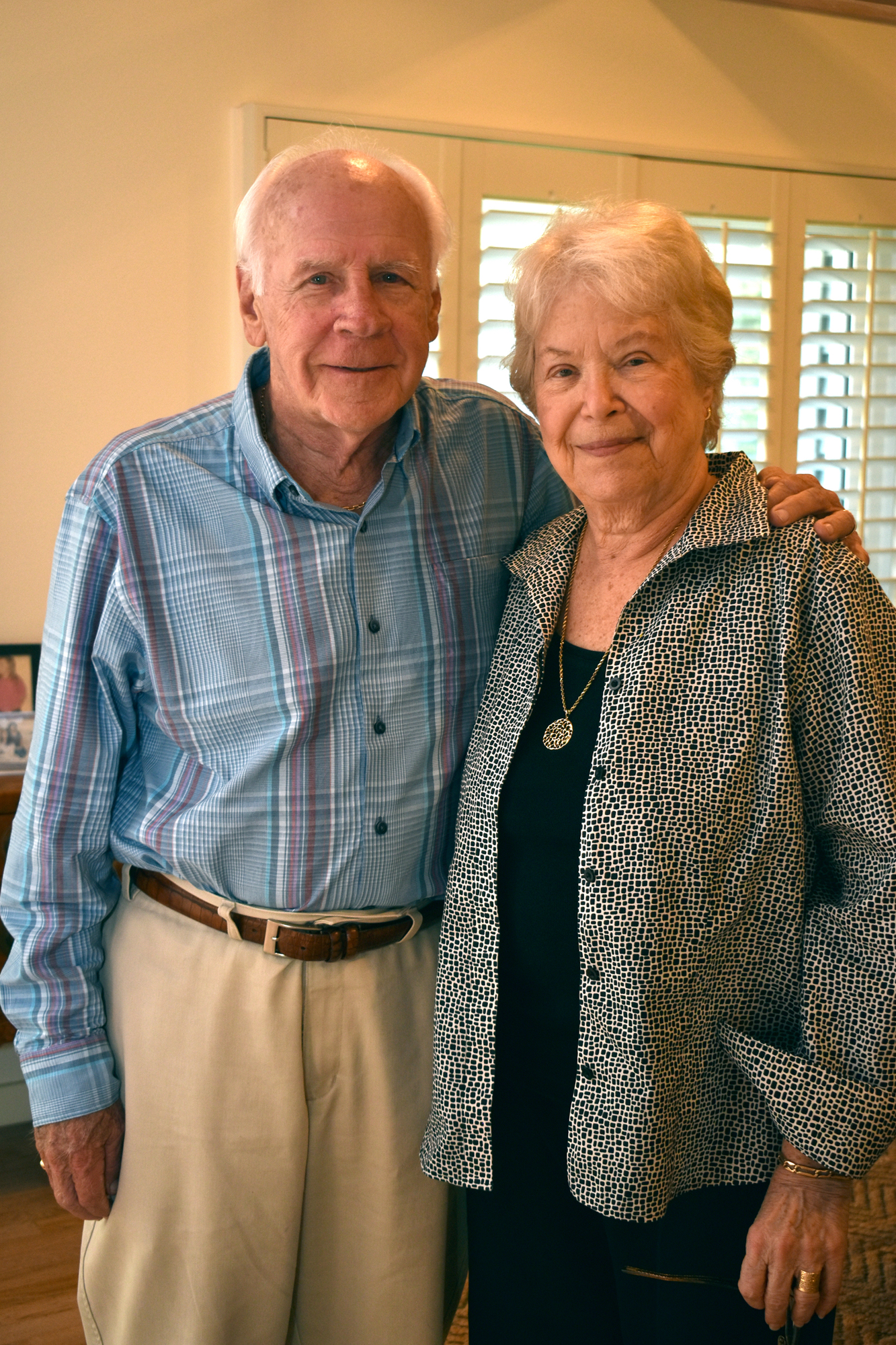 Ed and Pat Zunz were engaged in August 1961 and married that November.