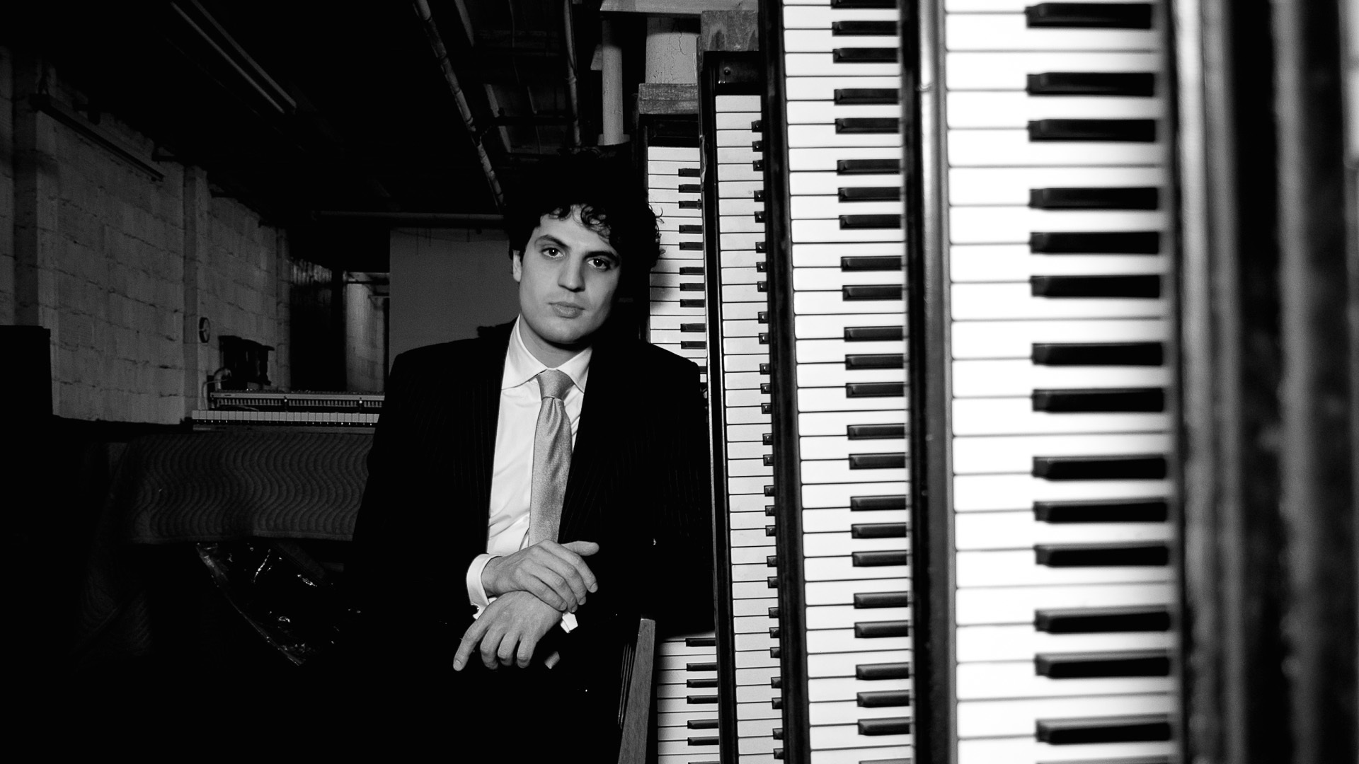 Israeli pianist Ehud Asherie will perform Saturday and Sunday. Courtesy photo