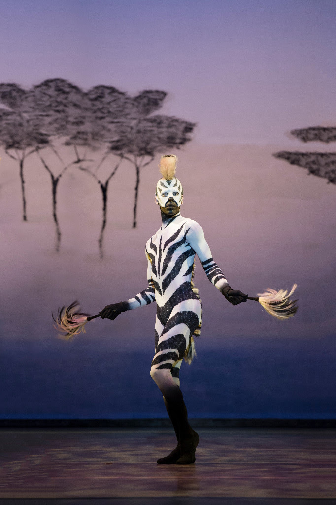 David Bintley’s “‘Still Life’ at the Penguin Café” turns dancers into animals. Photo by Bill Cooper