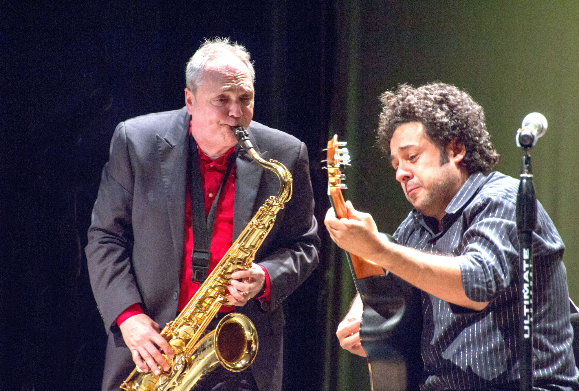  Ken Peplowski performs with Diego Figueiredo. Courtesy image 