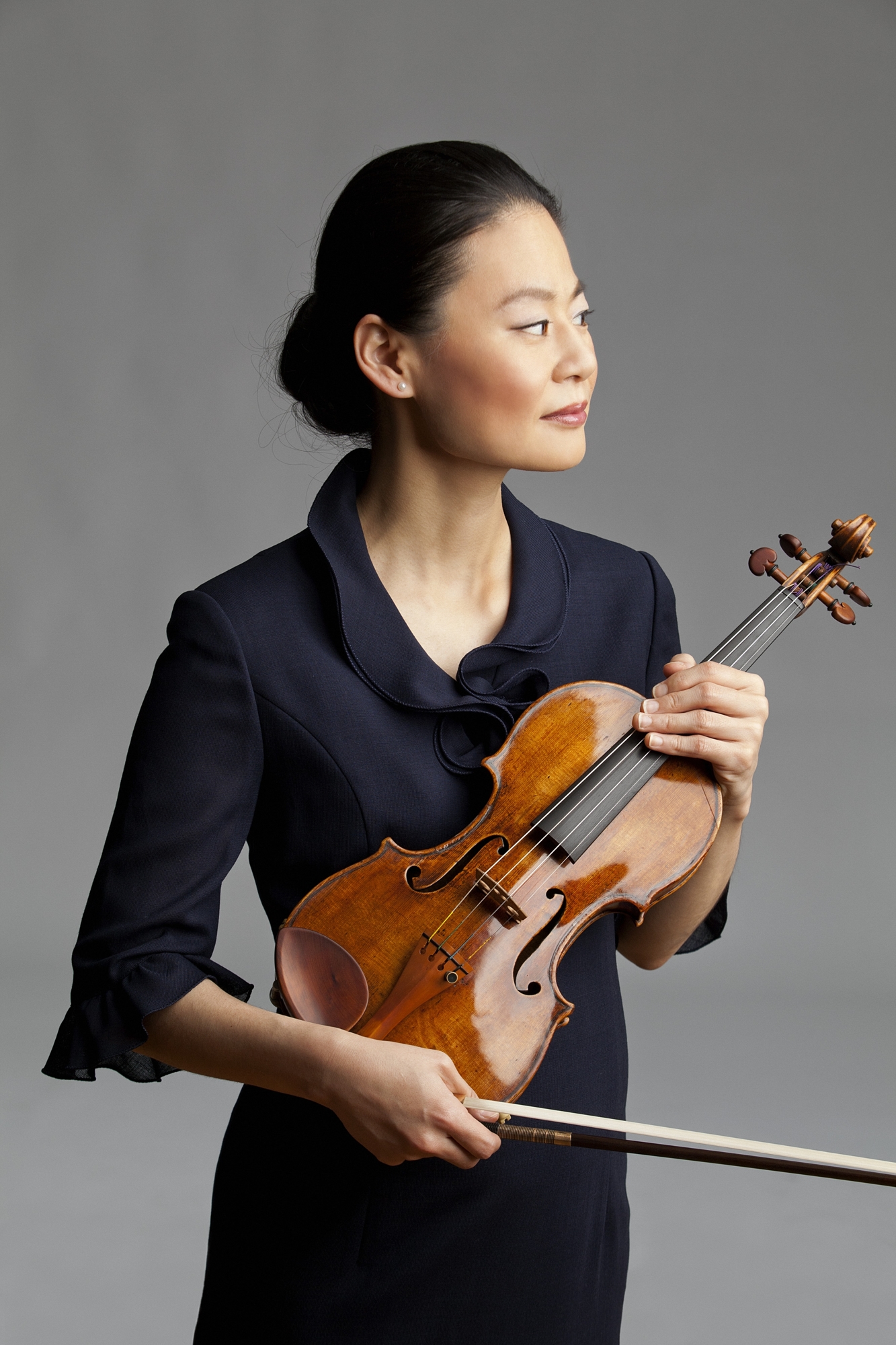 Legendary violinist Midori joined Sarasota Orchestra for a concert honoring the 100th anniversary of composer Leonard Bernstein’s birth. Courtesy photo