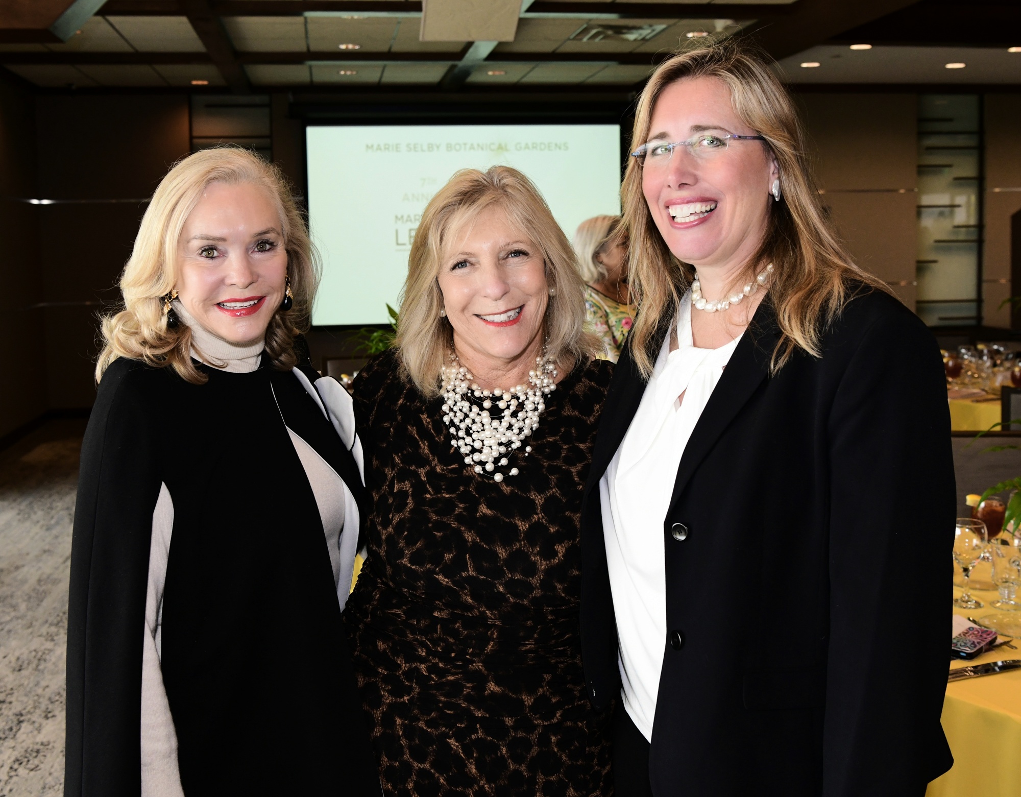 Margaret Wise, Carol Butera and Executive Director Jennifer Rominiecki. Photo by Cliff Roles.