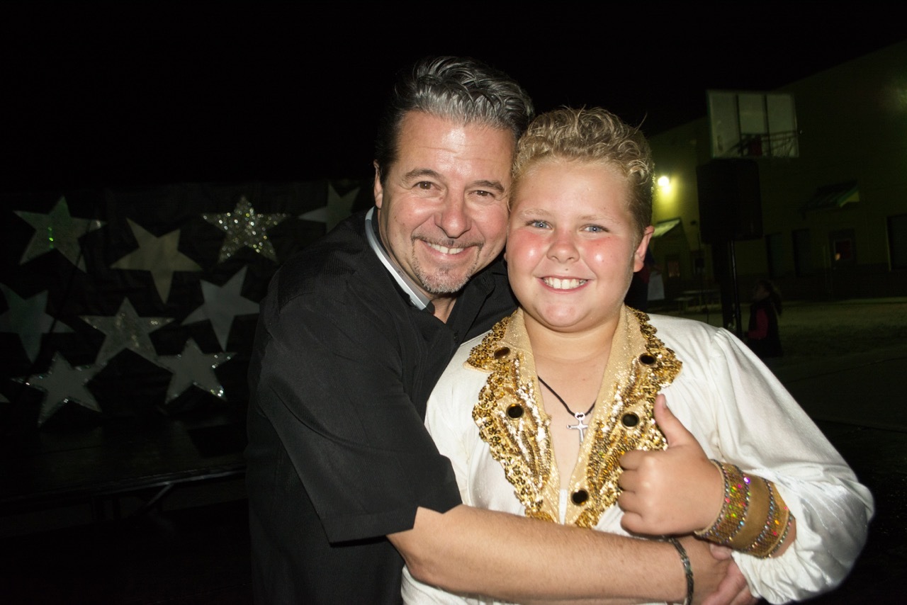 Like father, like son? Still to be determined but Dominick appears to be headed the same director as his daredevil dad, Joseph Bauer.