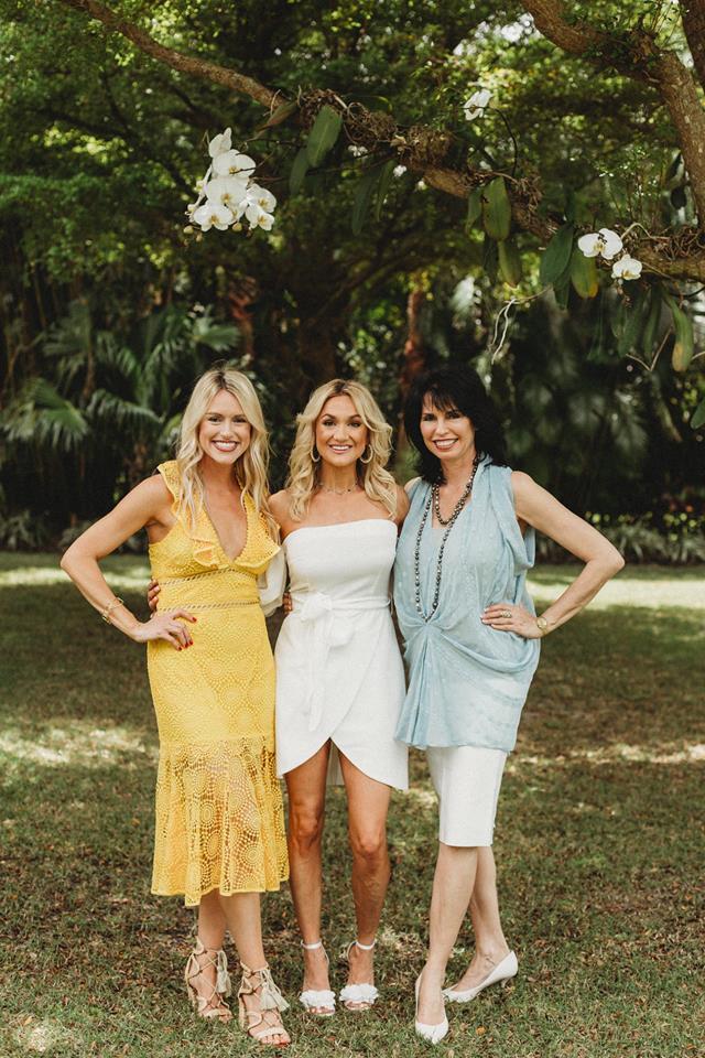 Host Montana Taplinger, Bride-to-be Ali Thompson and Host Nikki Sedacca. Photo by Kayleigh Omang.