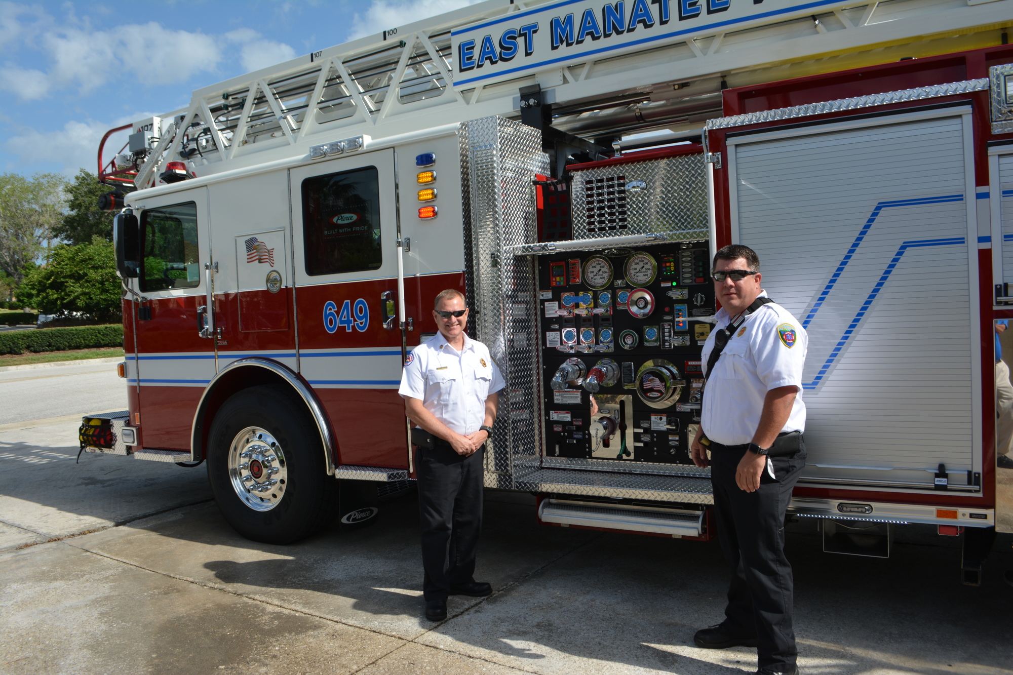 Bayshore Fire & Rescue's stolen truck found in Manatee County