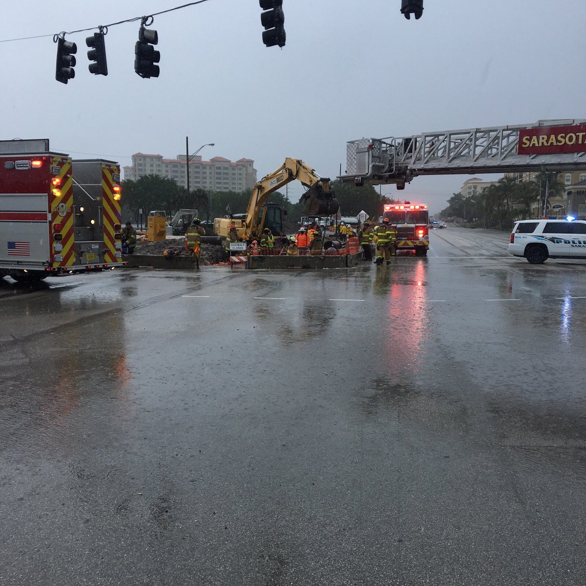 Photo courtesy Sarasota County Emergency Services.