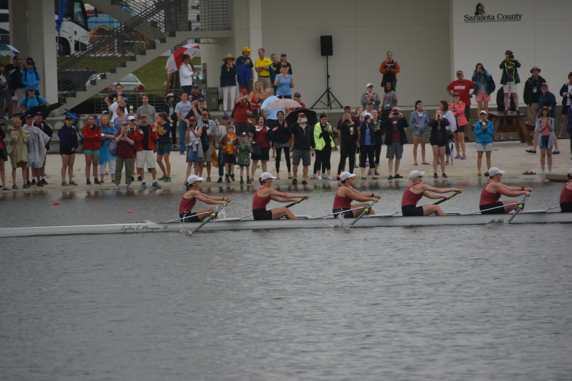 Bates College won the NCAA Women's Rowing Varsity 8 Division III national championship May 26 in another high profile event at Nathan Benderson Park.
