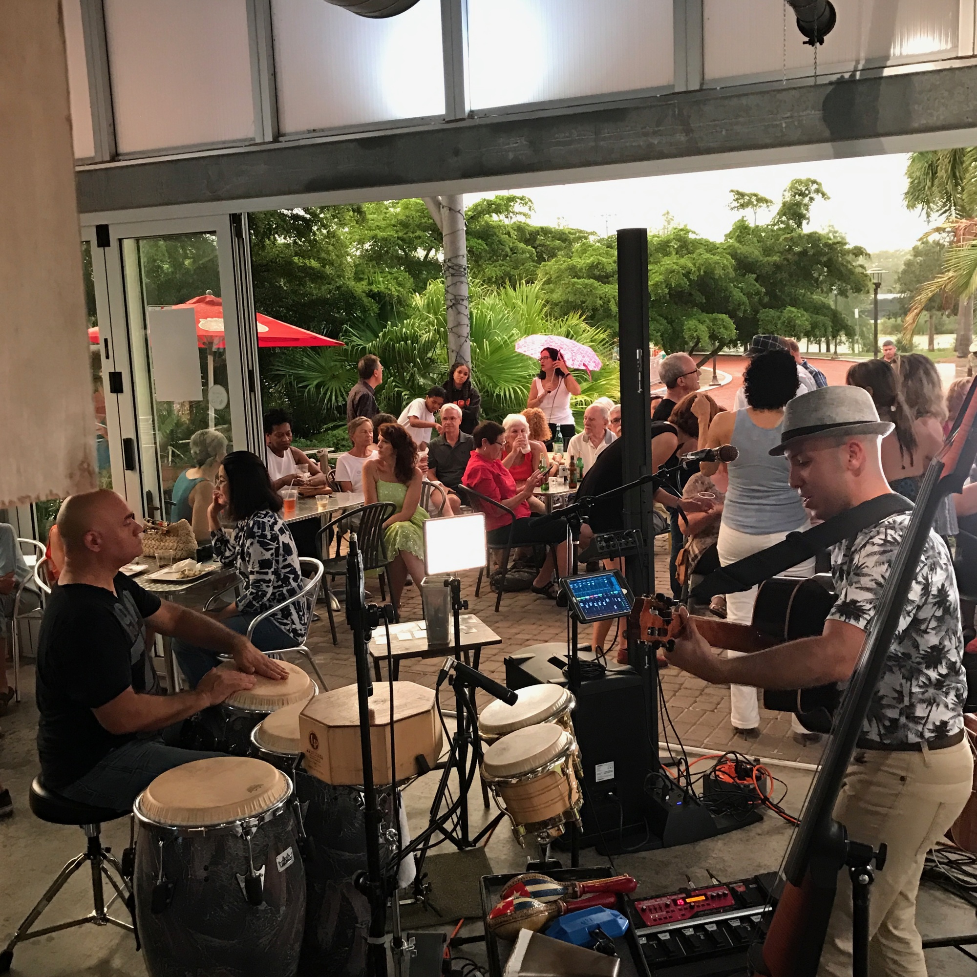 Live music is an indoor/outdoor experience at Café in the Park. Courtesy photo