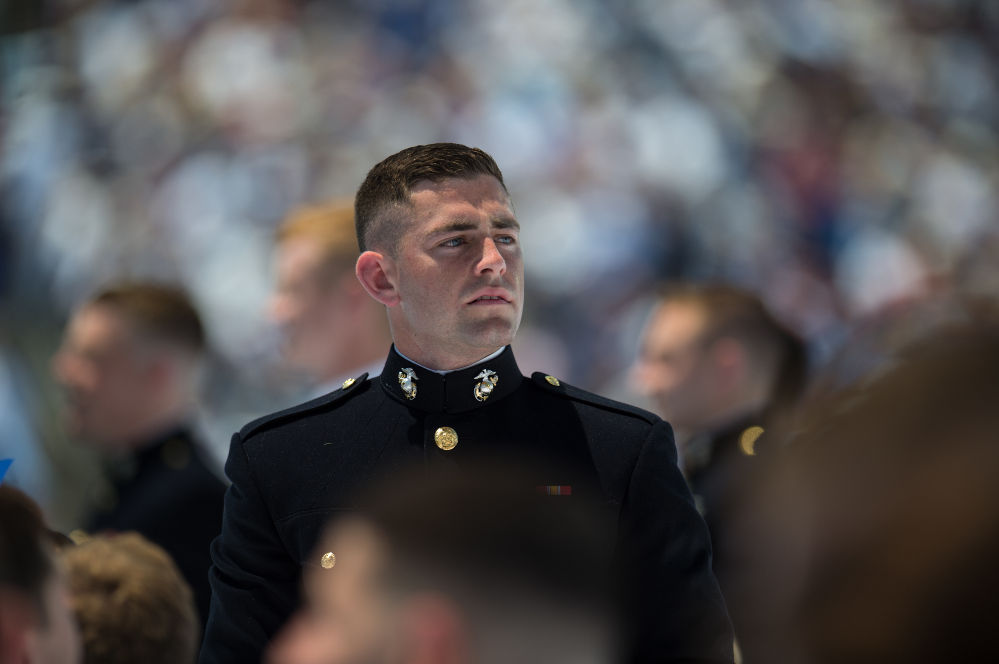Sam Valley graduated in the top 10% of his class May 25 at the U.S. Naval Academy.