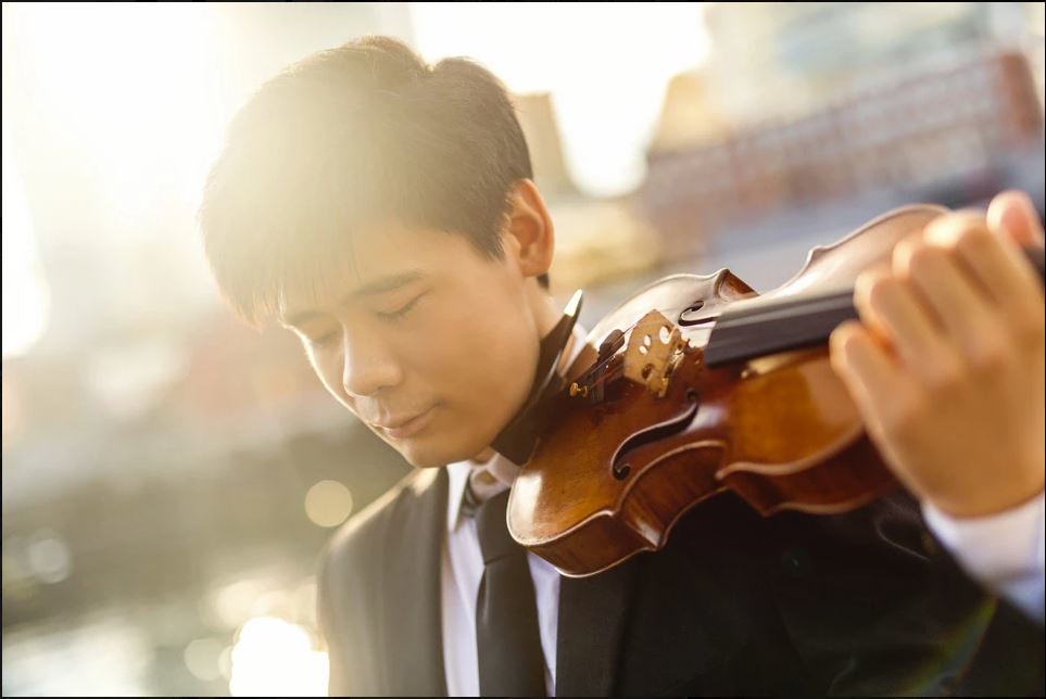 Violinist Angelo Xiang Yu will make his Sarasota debut June 9 in “Afternoon of a Faun.” Courtesy photo