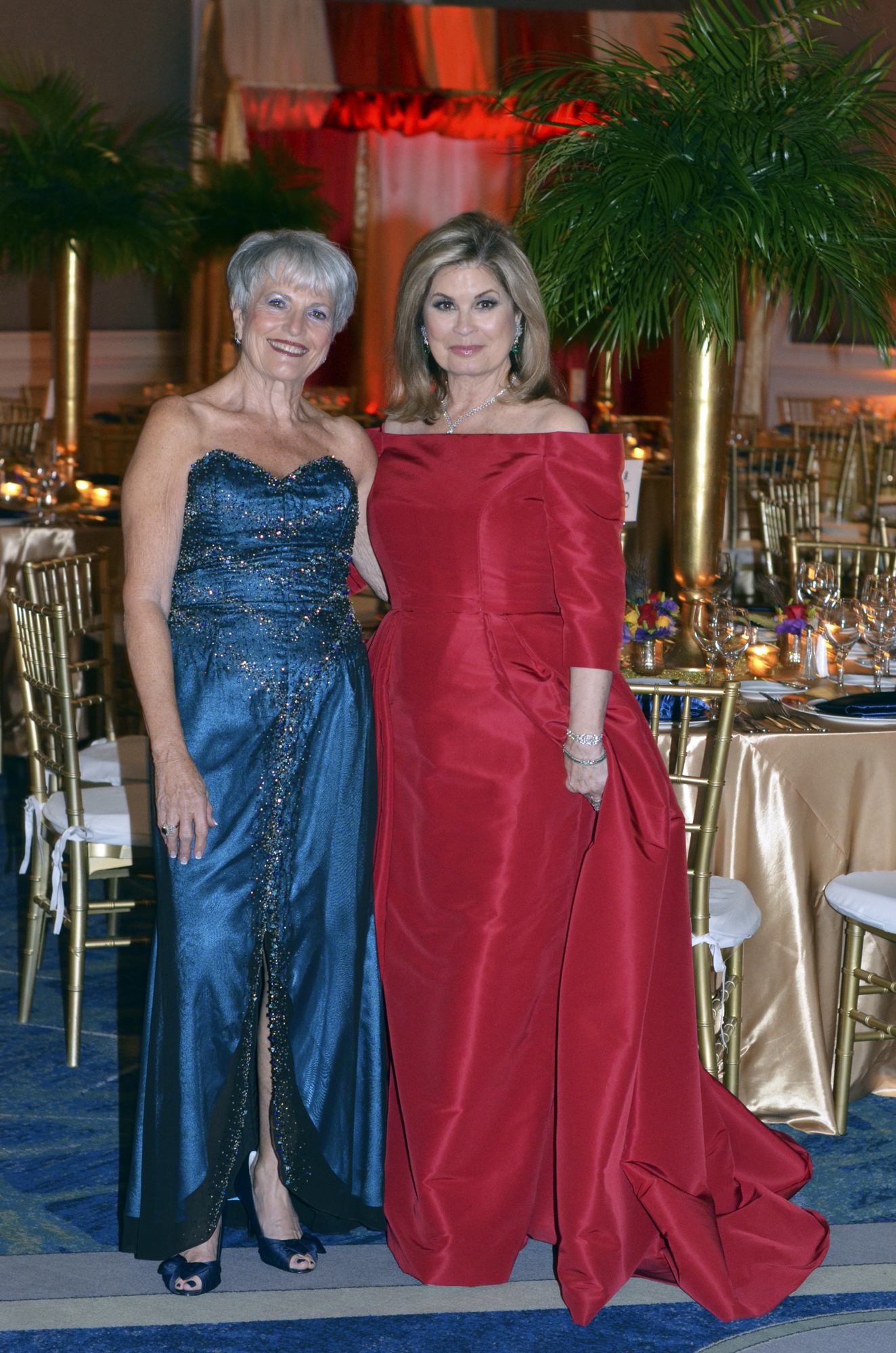 Co-Chairs Edie Chaifetz and Sandra Lindqvist at the 2016 opera gala on Saturday, Jan. 23, at The Ritz-Carlton, Sarasota. Photo by Heather Merriman Saba