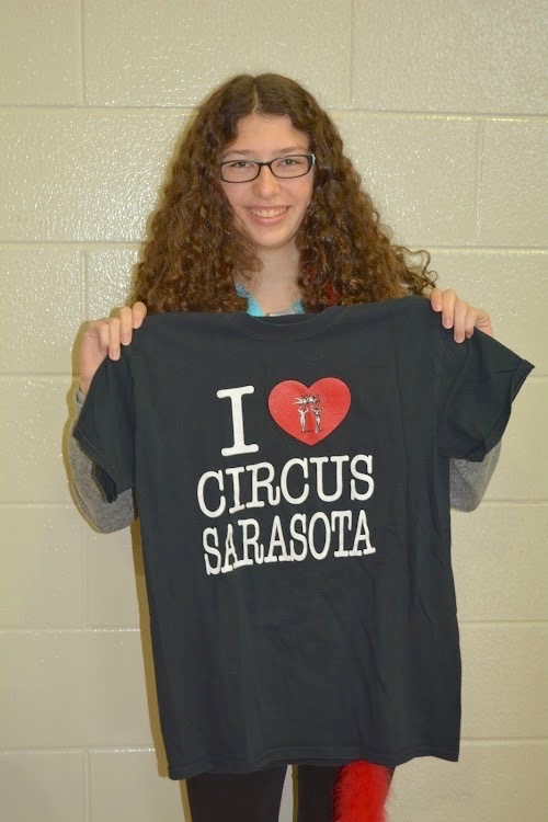 ODA senior Quinn Birmingham has been one of The Circus Arts Conservatory's most dedicated volunteers for the past two years.